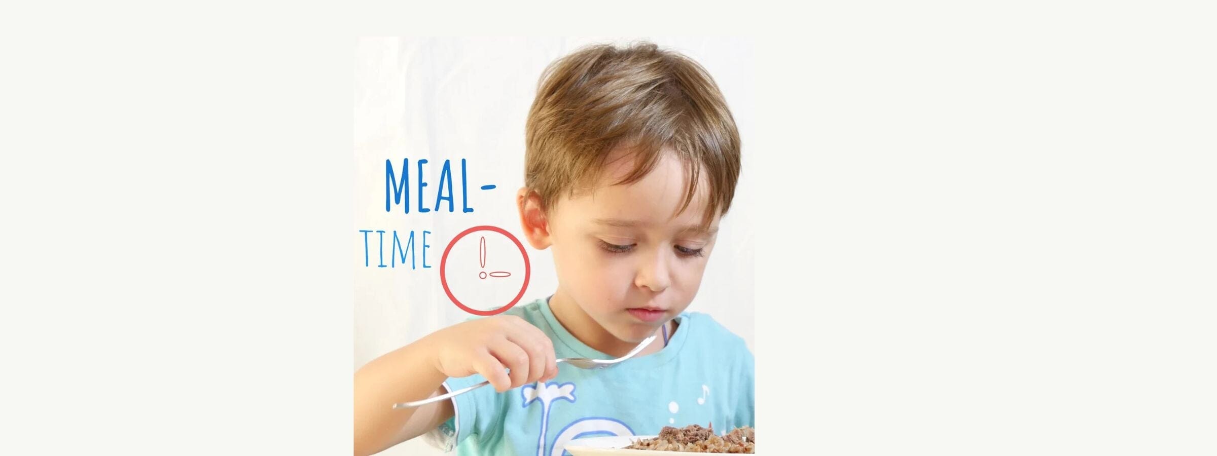 Kindergeschirr und Lätzchen