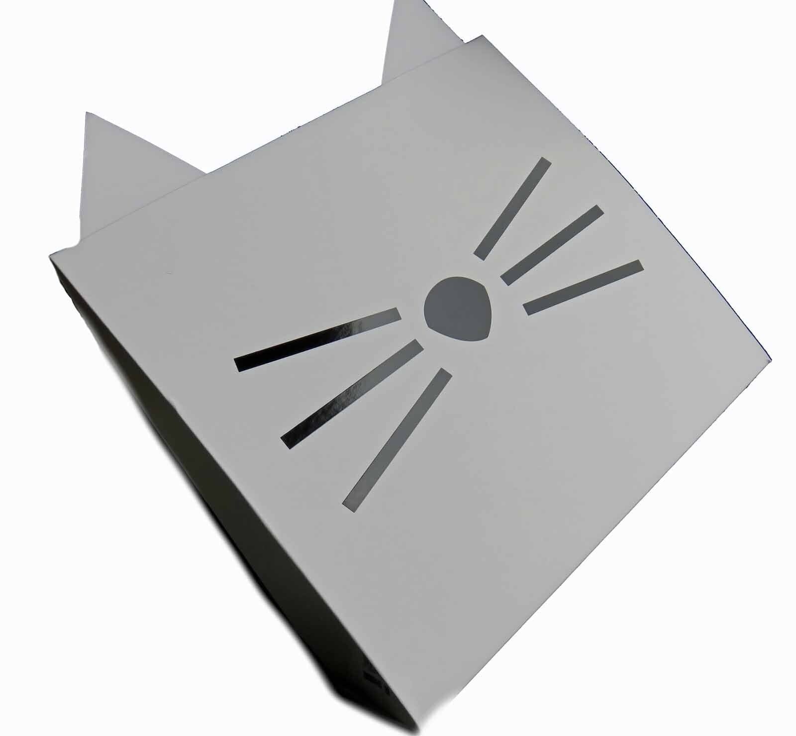 KARL LAGERFELD KIDS Kleid Babykleid Katze Choupette grau Kleid Karl Lagerfeld