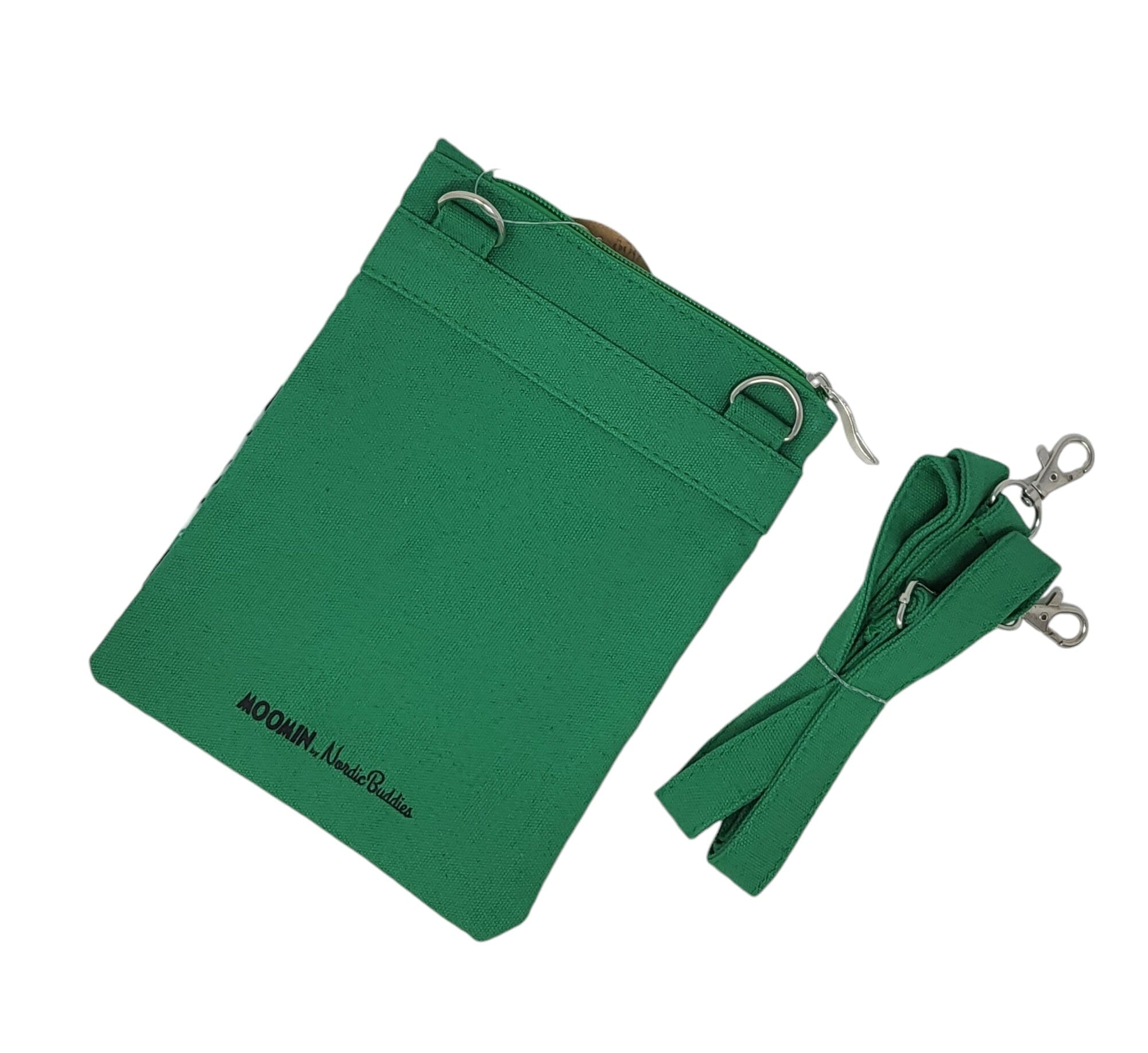 Nordicbuddies Mumin Brustbeutel / Passporttasche grün Tasche Nordic Buddies