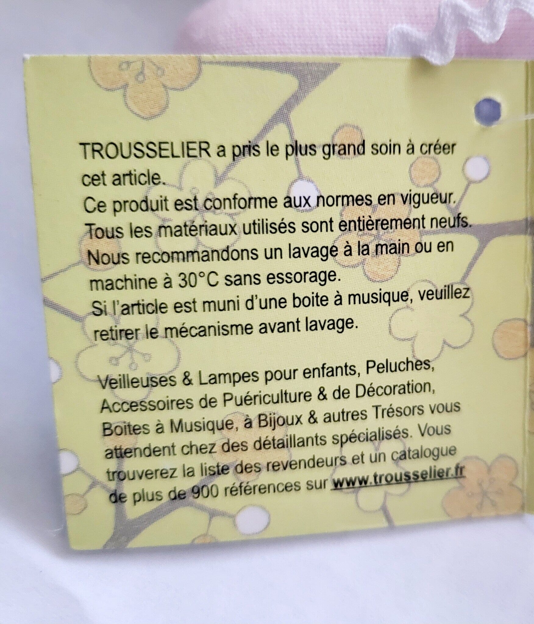 Trousselier Set 4 Giraffen rosa puderrosa rosa Baumwolle 10cm Babyrasseln Trousselier