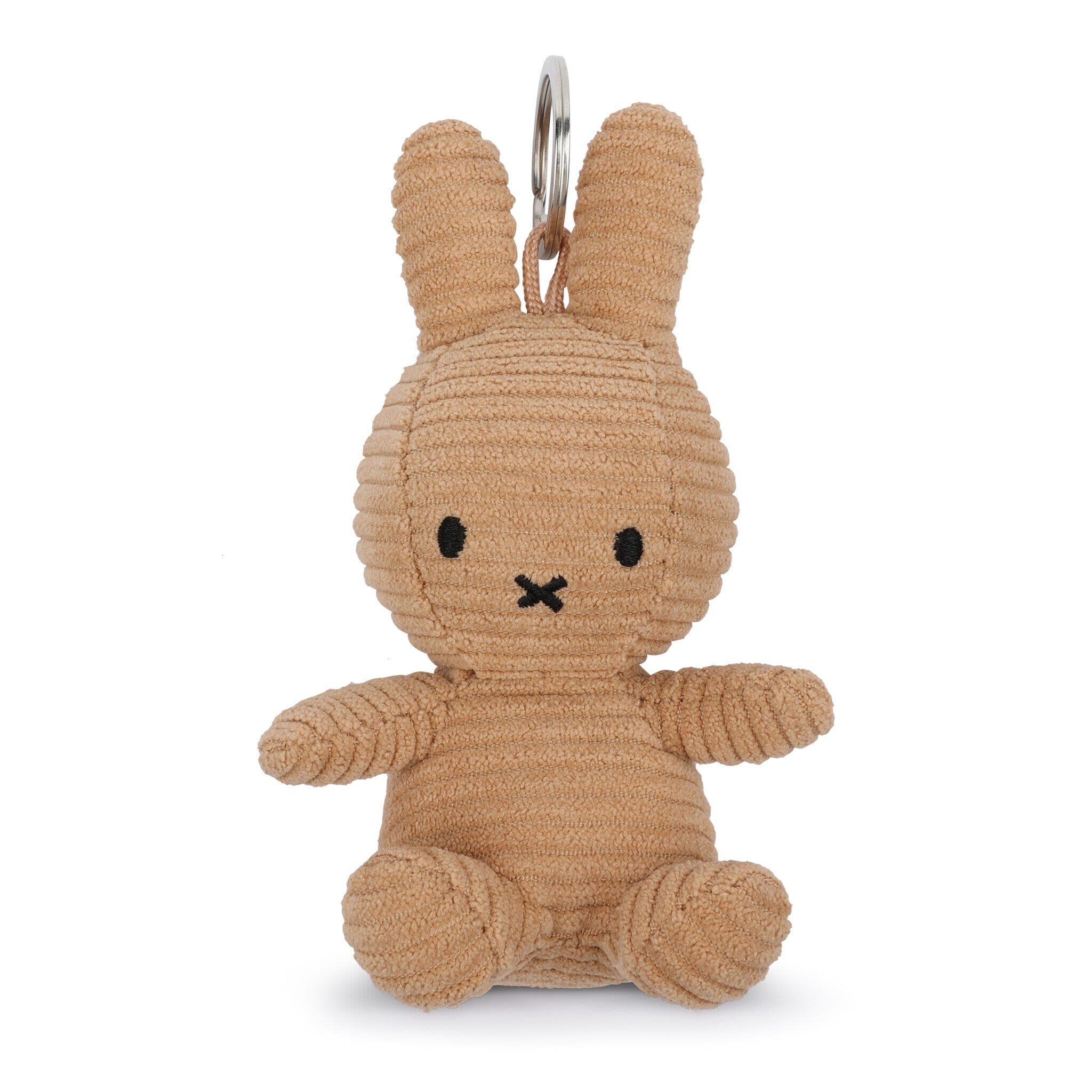 Miffy aus Cord Schlüsselanhänger keychain beige 10cm Schlüsselanhänger Bon Ton Toys