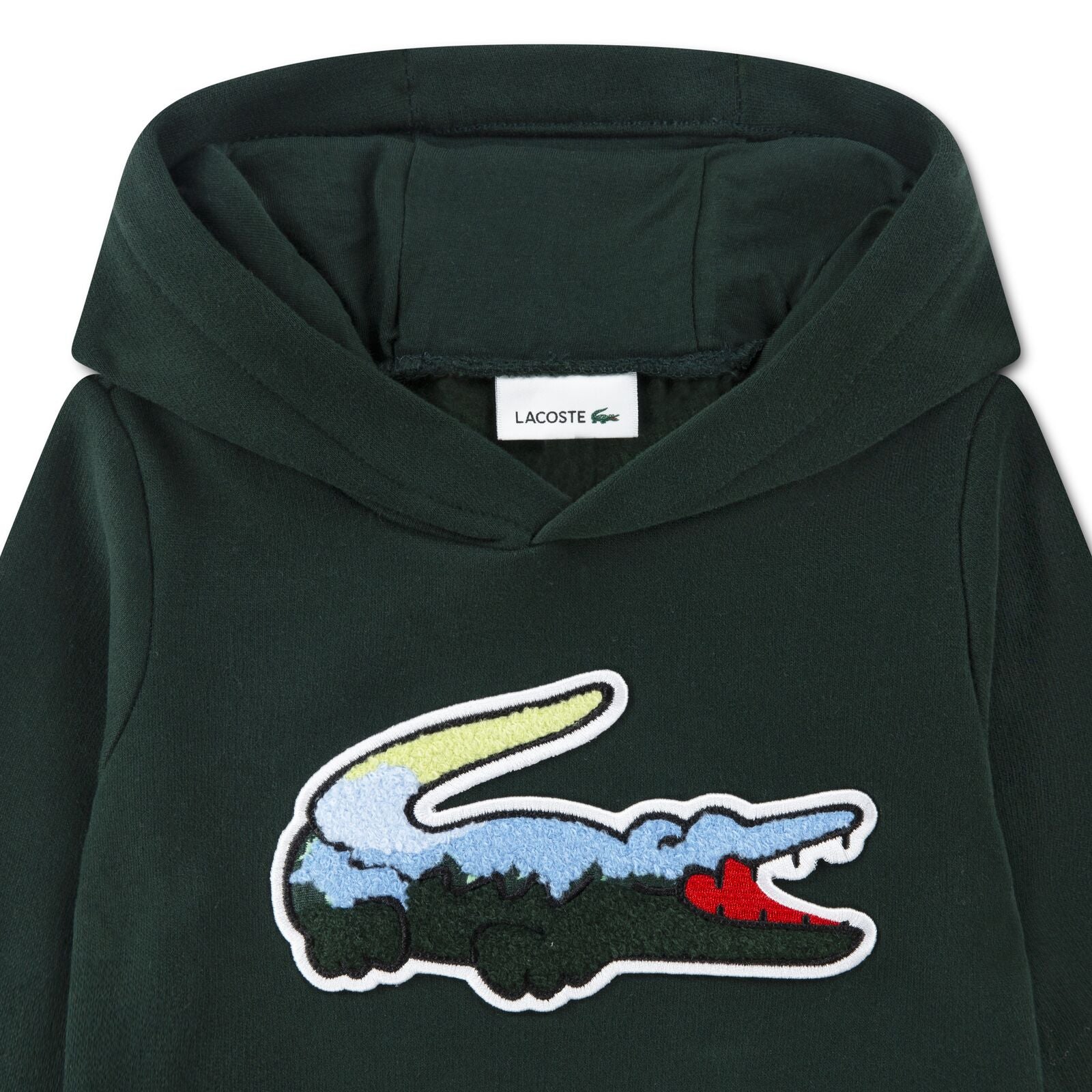 Lacoste Baby Fleece Set Forest Green mit Krokodil grün 2 Teiler