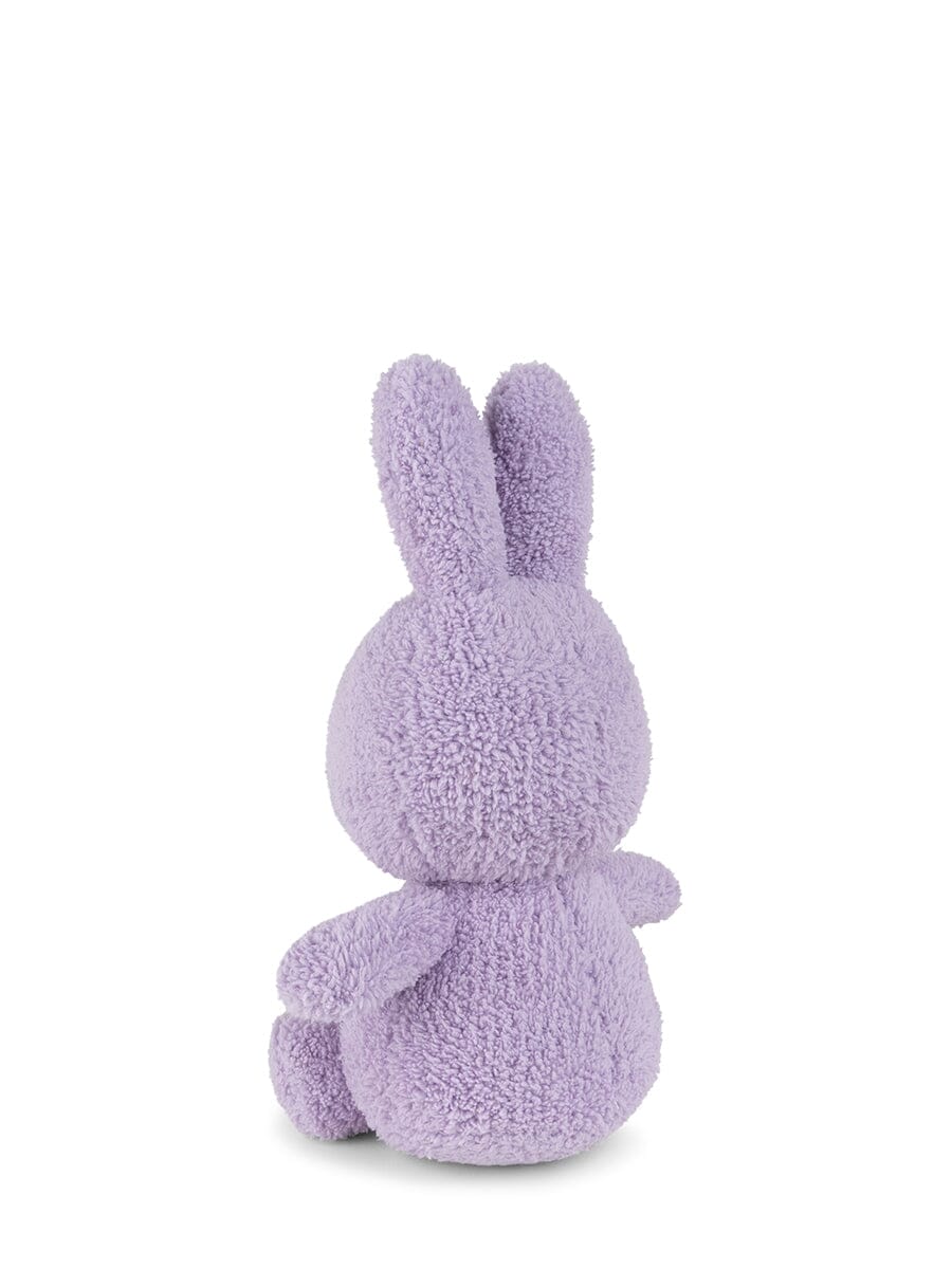 Nijntje & Miffy Kuscheltier Kaninchen MIFFY Dutch Design sitting Terry lila Größe 23cm Kuscheltiere Bon Ton Toys