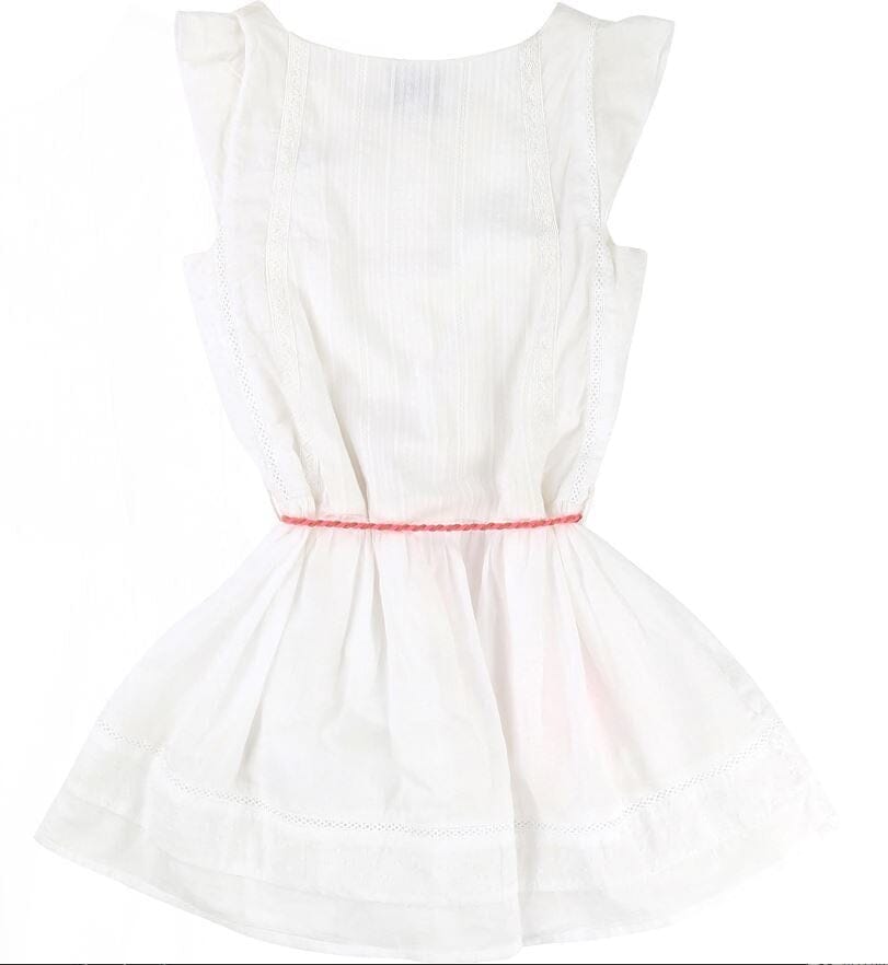 Zadig & Voltaire Kleid weiß mit Gürtel Kleid Zadig & Voltaire