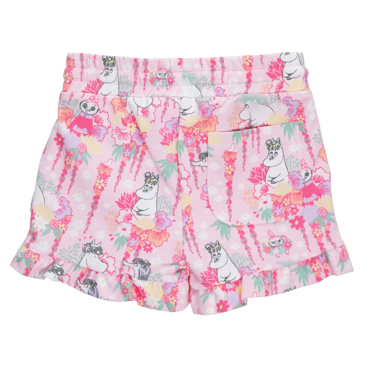 Martinex Moomin Shorts Flower Wreath Pink mit Rüschen ©Moomin Characters Shorts Moomin by Martinex