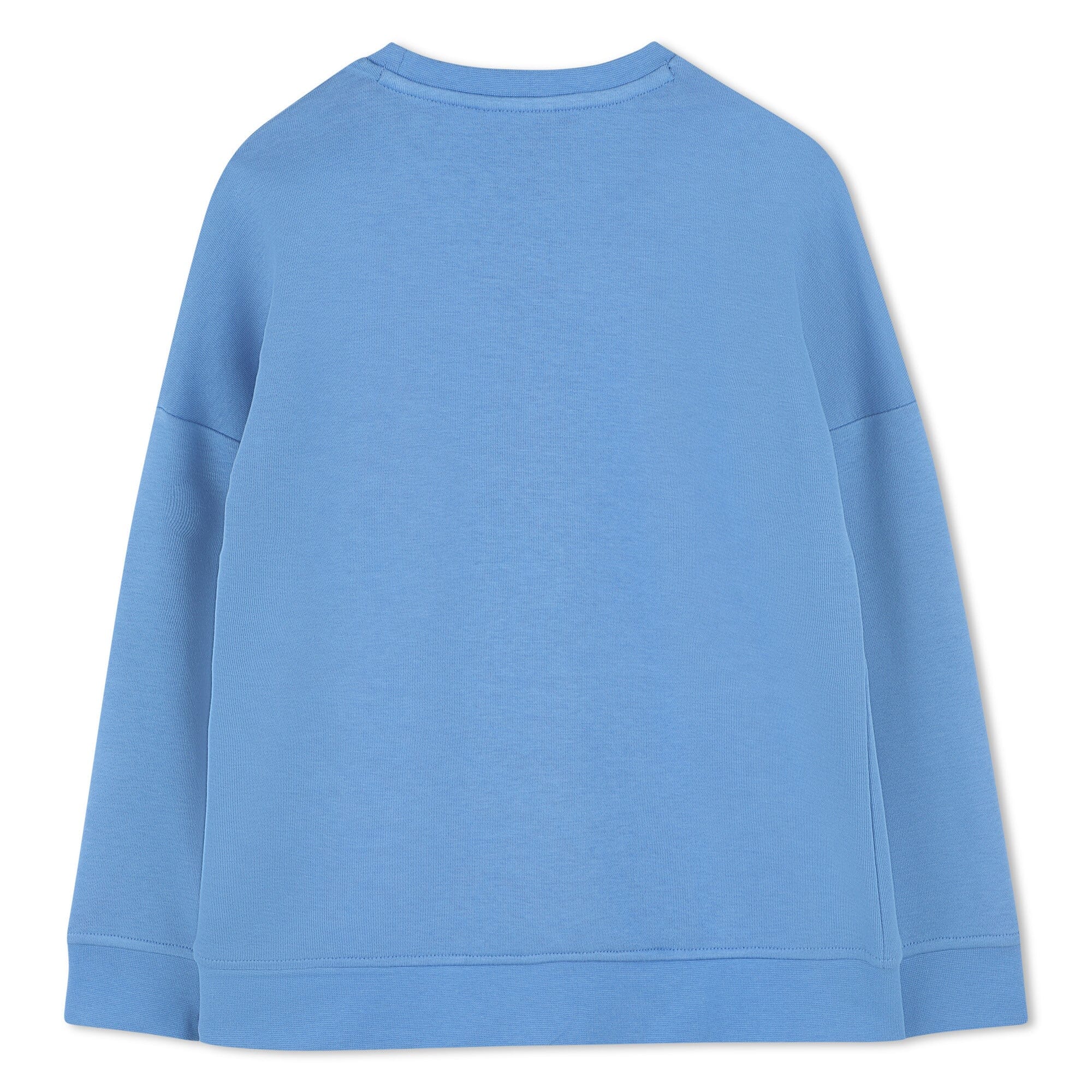 BOSS Sweatshirt für Kids & Teens Rundhals Blau Sweatshirt Boss