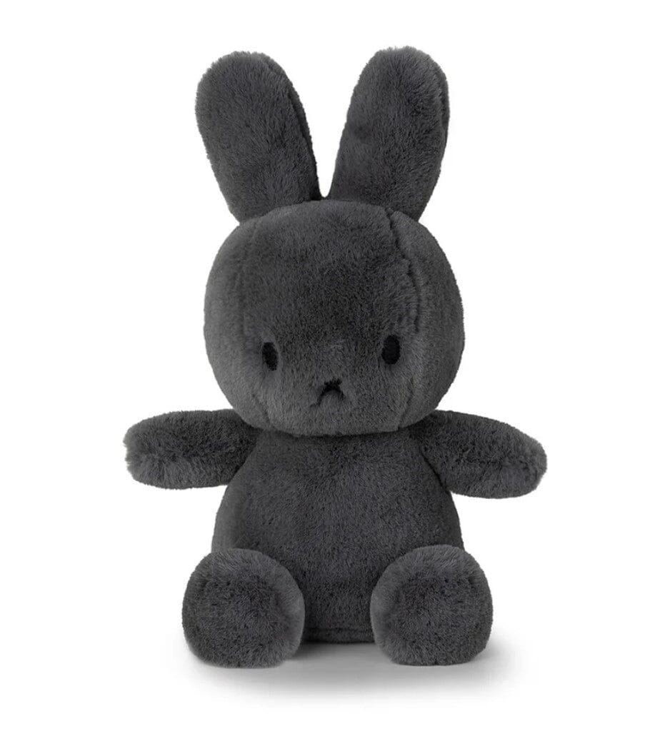 Cozy Miffy - The X Label - grau / dunkelgrau in Geschenkbox 23 cm sitzend süß Kuscheltiere Bon Ton Toys