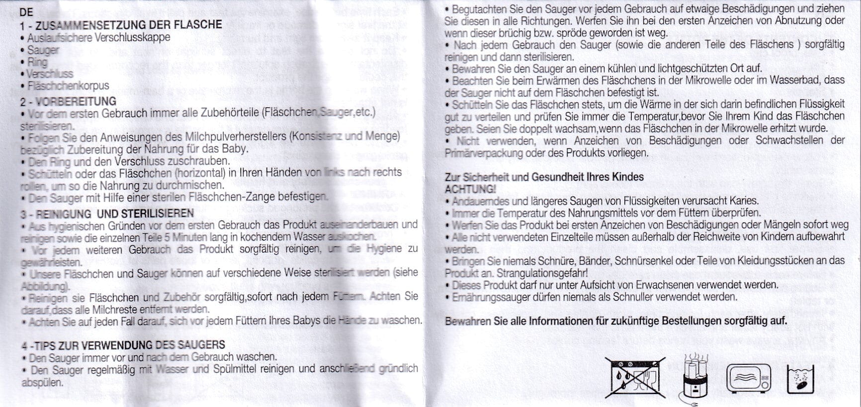 Hugo Boss Designer Baby Flaschen im 2 er Set mit Logo in weiß tolles Geschenk Babyflaschen Boss