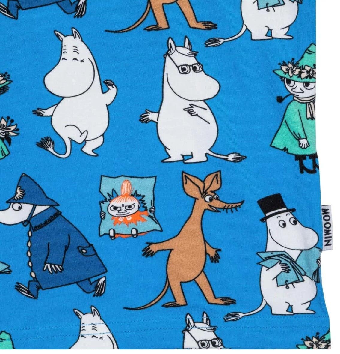 MARTINEX Moomin T-Shirt "Boy Gang" – Blau mit Allover-Print ©Moomin Characters T-Shirt Moomin by Martinex