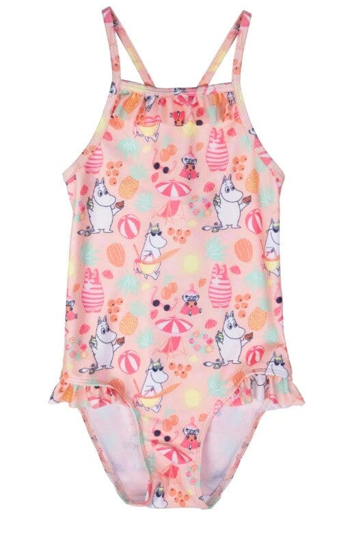Martinex Badeanzug „Summer Moomins“ Pink mit Rüschen ©Moomin Characters Badeanzug Moomin by Martinex