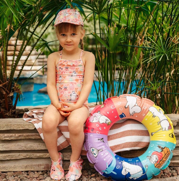 Martinex Badeanzug „Summer Moomins“ Pink mit Rüschen ©Moomin Characters Badeanzug Moomin by Martinex