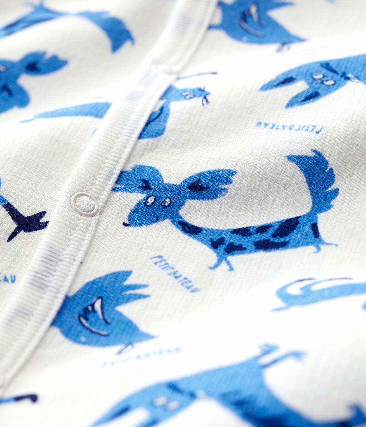 Petit Bateau Bodysuit mit Allover lustigen Tieren aus Baumwolle Einteiler / Bodysuits Petit Bateau