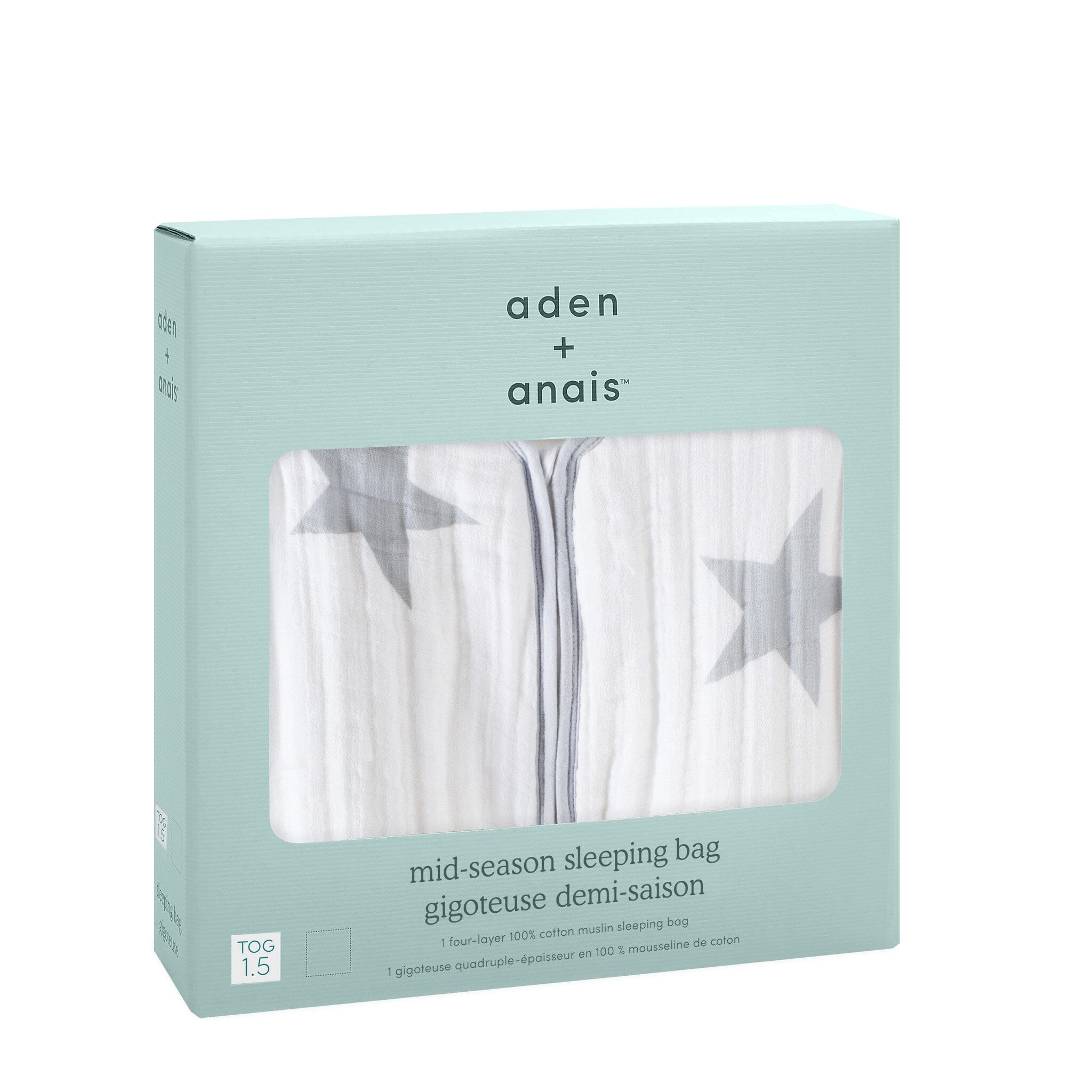 aden + anais Schlafsack Twinkle Cozy Sterne Schlafsäcke aden + anais