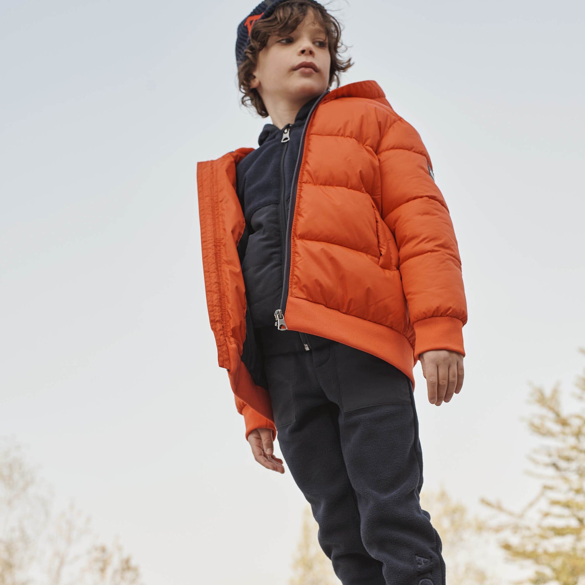 AIGLE Steppjacke / Pufferjacket hellrot Jacke AIGLE