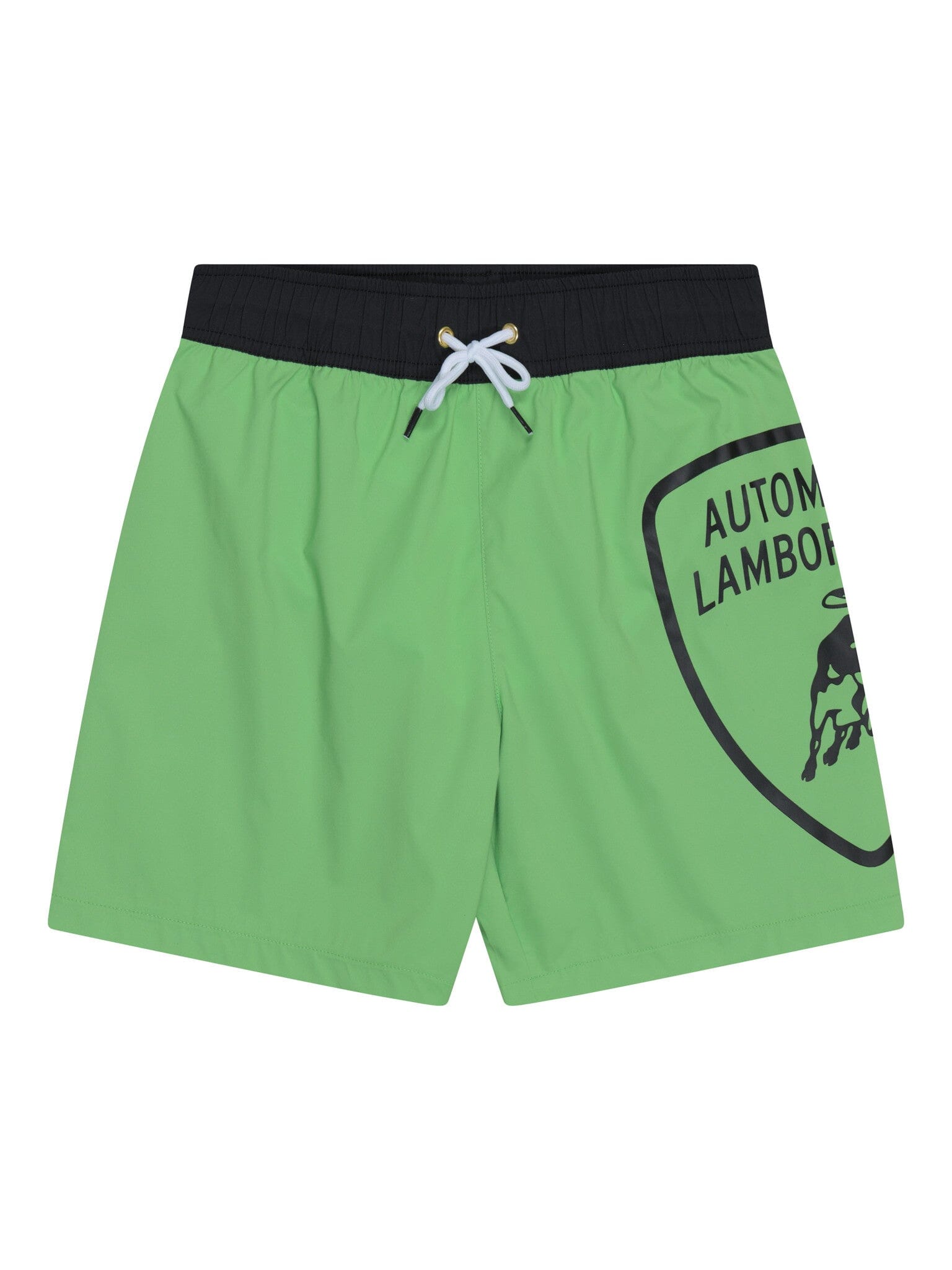Automobili Lamborghini Kidswear Badeshorts Hidden-Pattern in grün für Jungs Badehose AUTOMOBILI LAMBORGHINI KIDSWEAR
