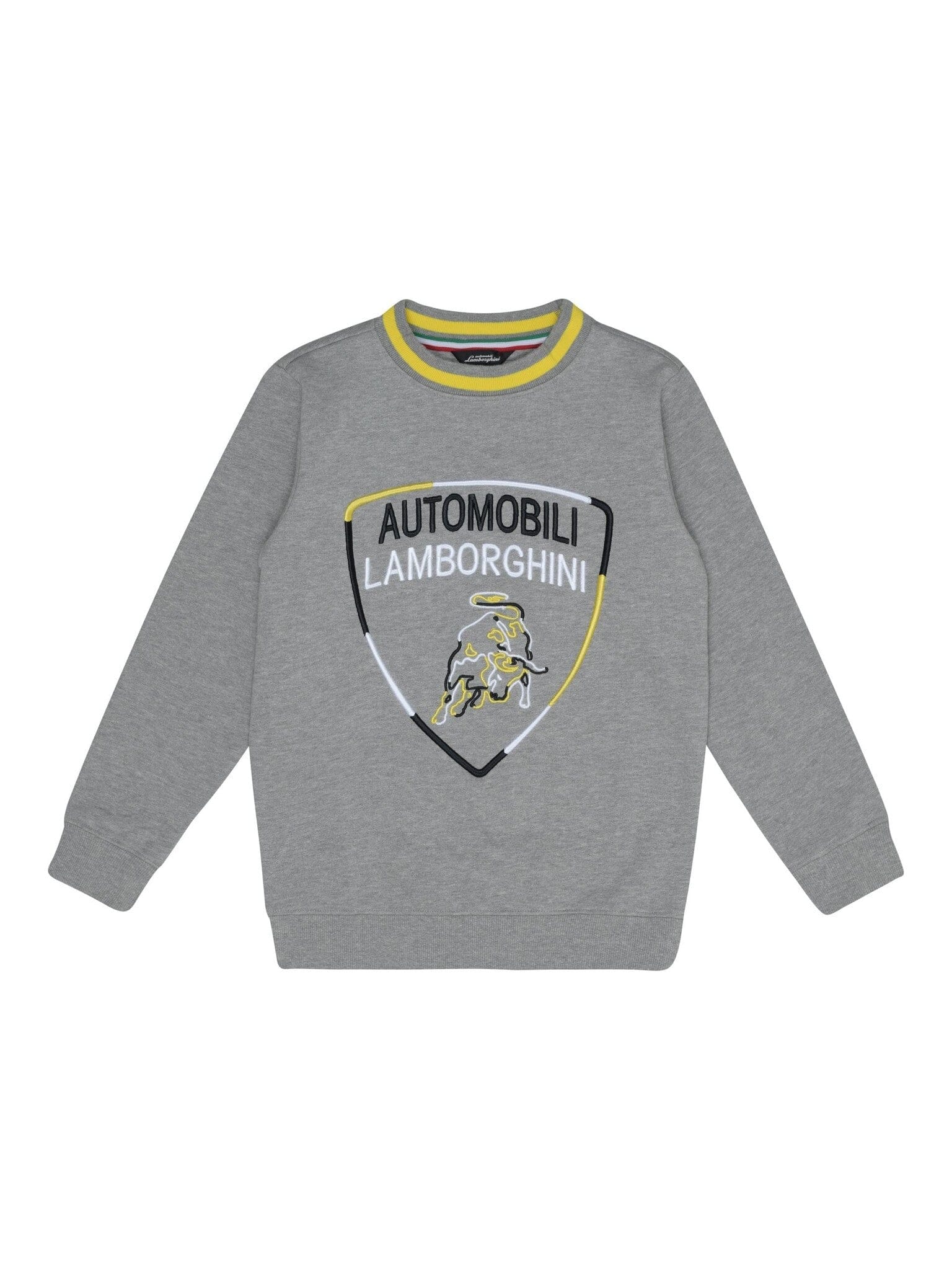 Automobili Lamborghini Sweatshirt Logoprint grau Sweatshirt AUTOMOBILI LAMBORGHINI KIDSWEAR