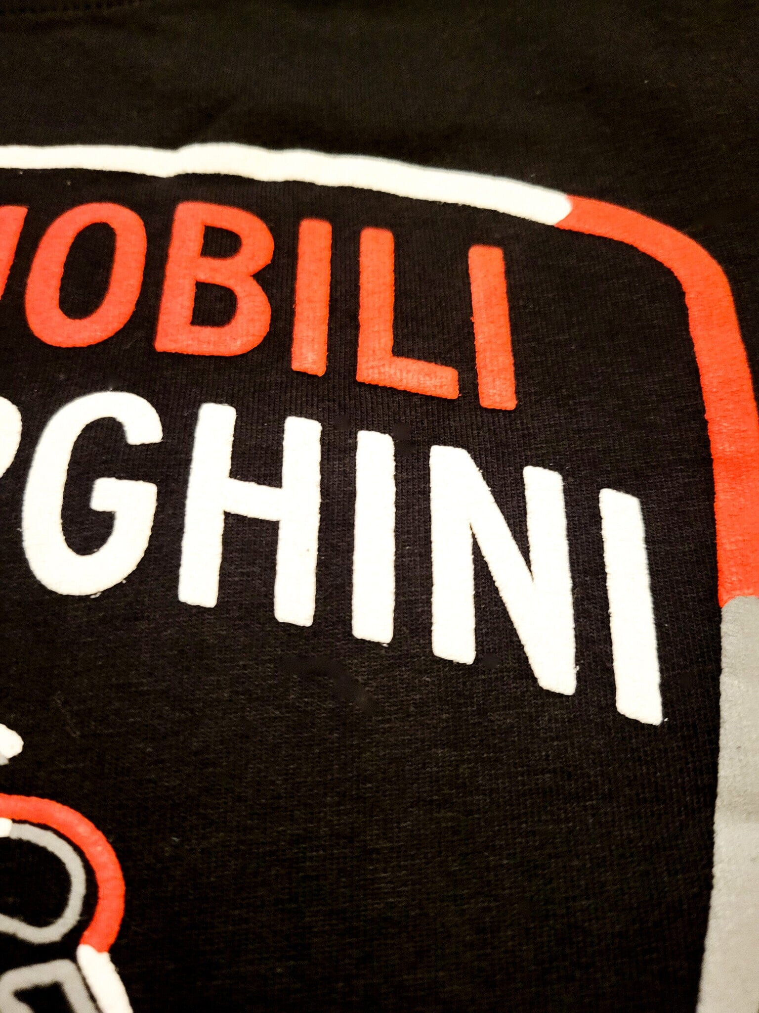 Automobili Lamborghini T-Shirt Logoprint schwarz T-Shirt AUTOMOBILI LAMBORGHINI KIDSWEAR