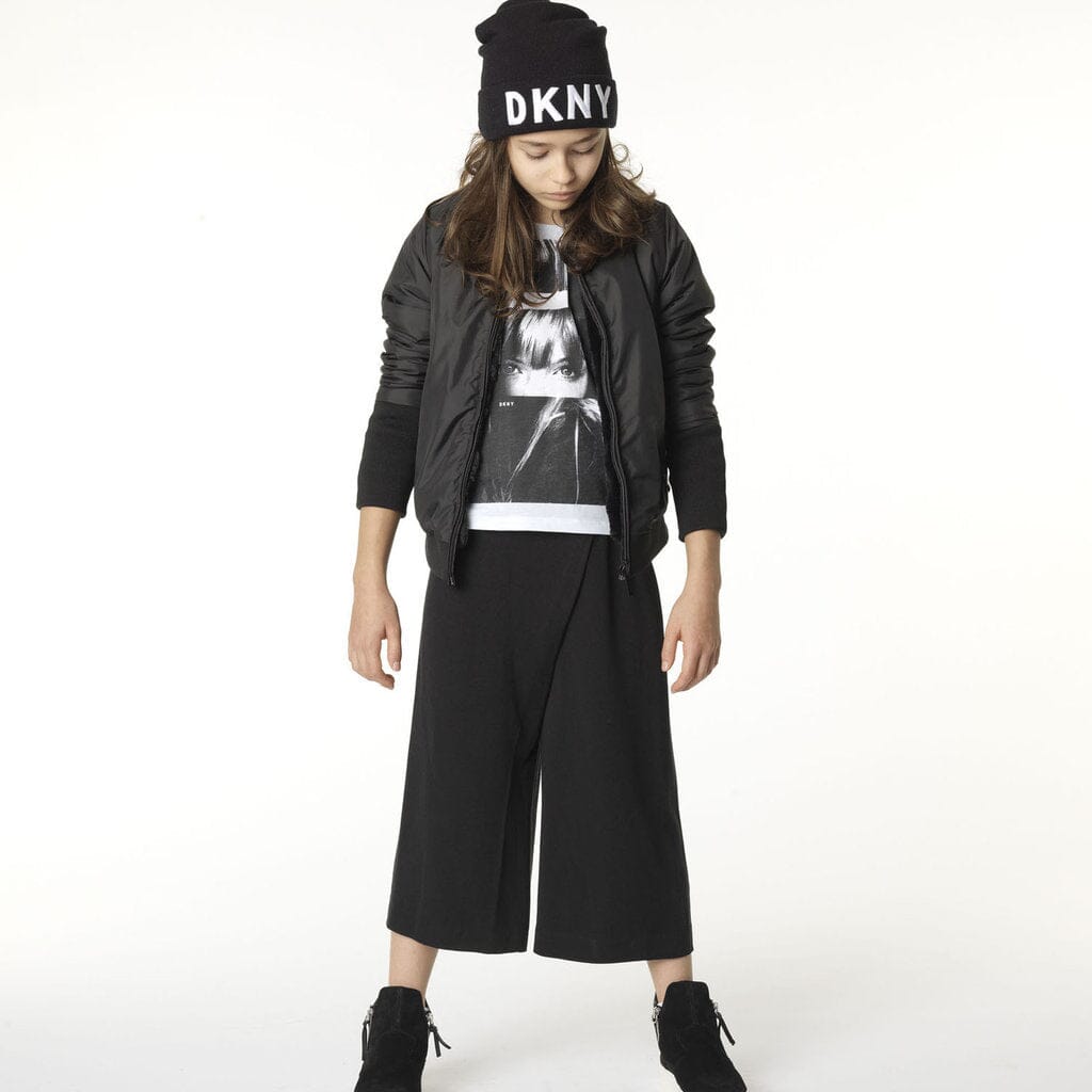 DKNY Mütze schwarz mit Logo Mützen DKNY