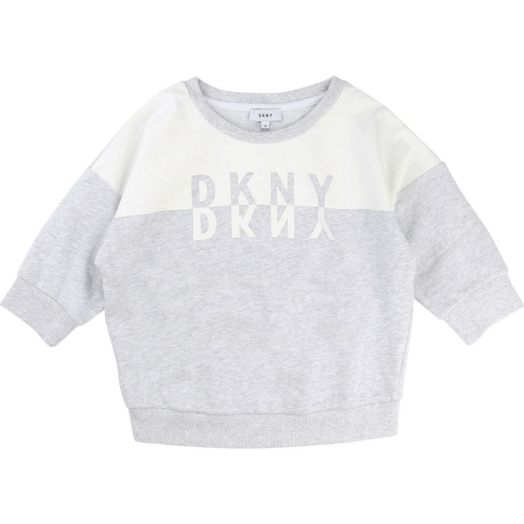 DKNY KIDS Sweatshirt Dreiviertel Arm Sweatshirt DKNY