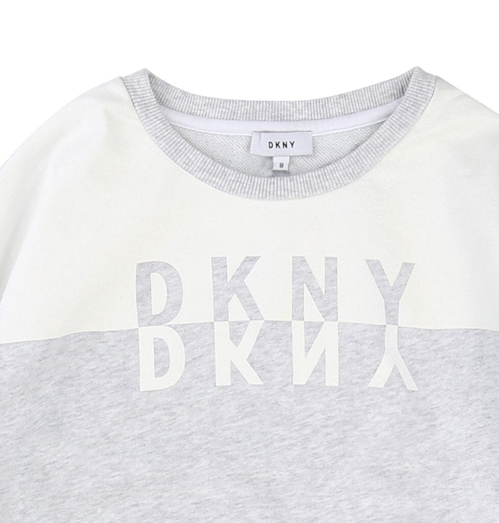 DKNY KIDS Sweatshirt Dreiviertel Arm Sweatshirt DKNY