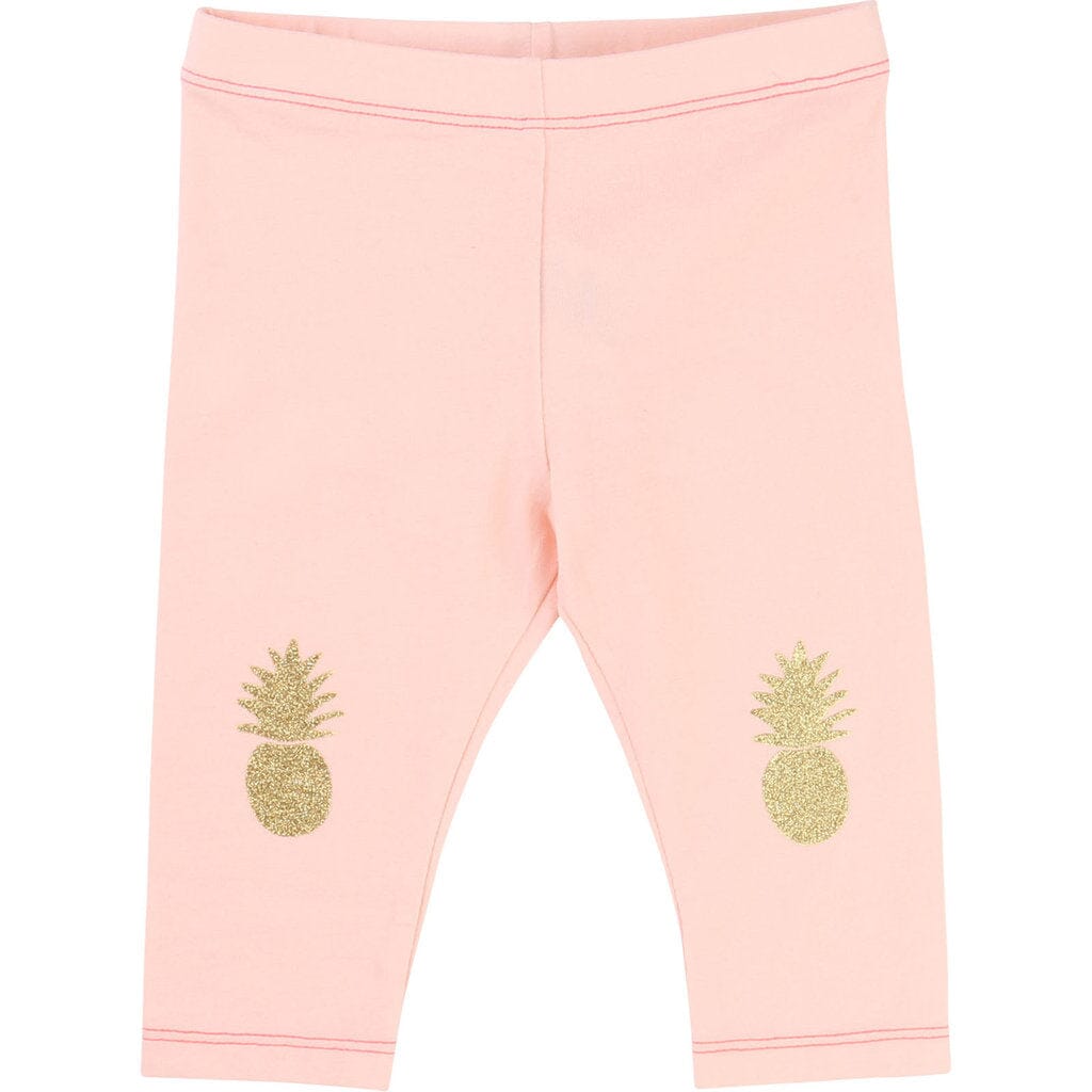 Billieblush Leggings Ananas rosa gold Leggings Billieblush