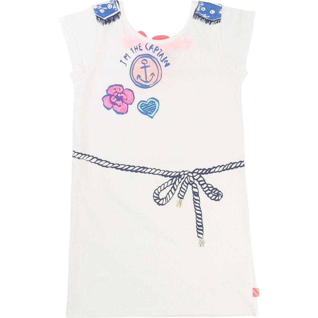 Billieblush Kleid Kapitän weiß Kleid Billieblush