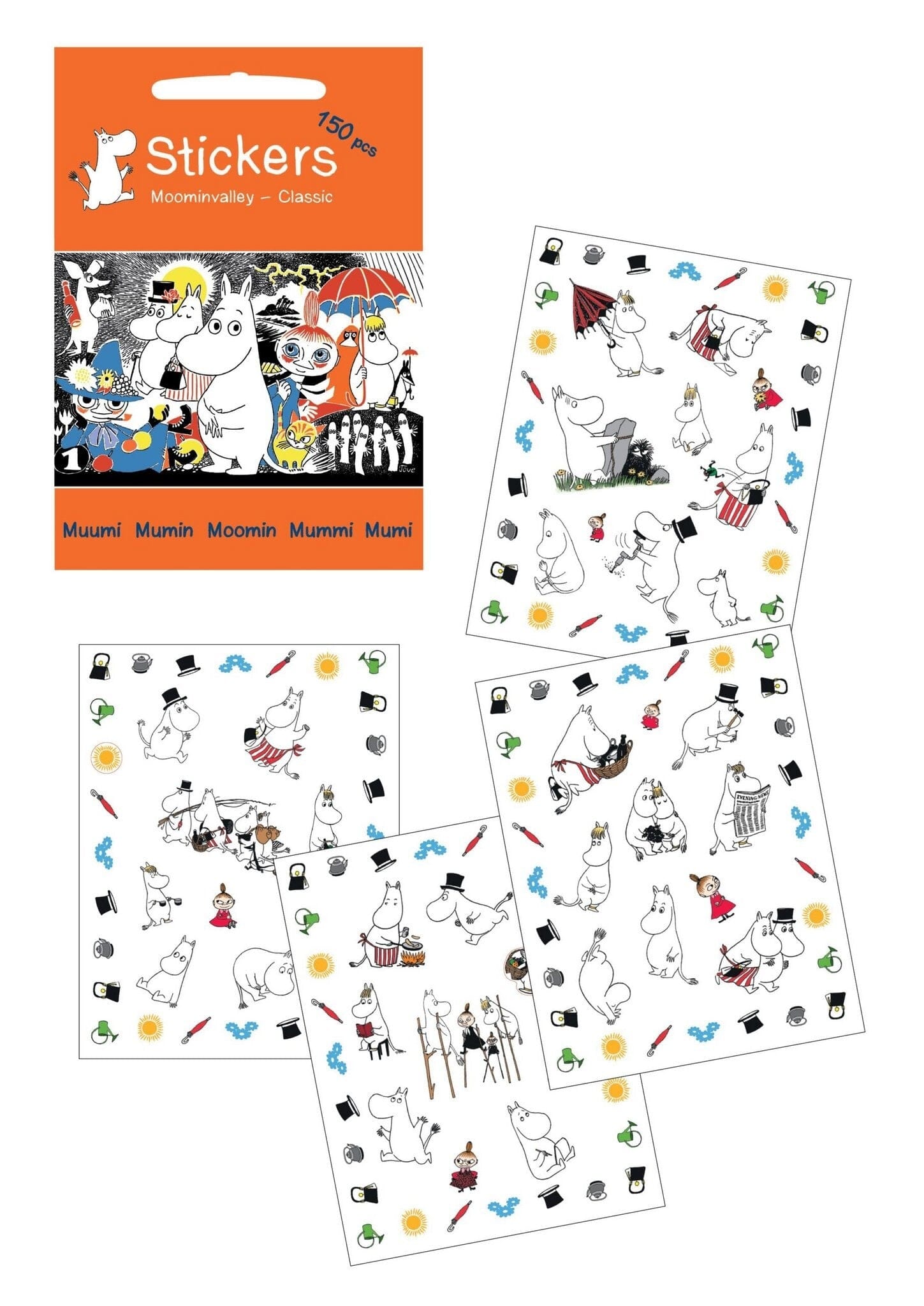 Barbo Toys Mumin - Aufkleber - ©Moomin Characters Sticker / Aufkleber BARBO TOYS