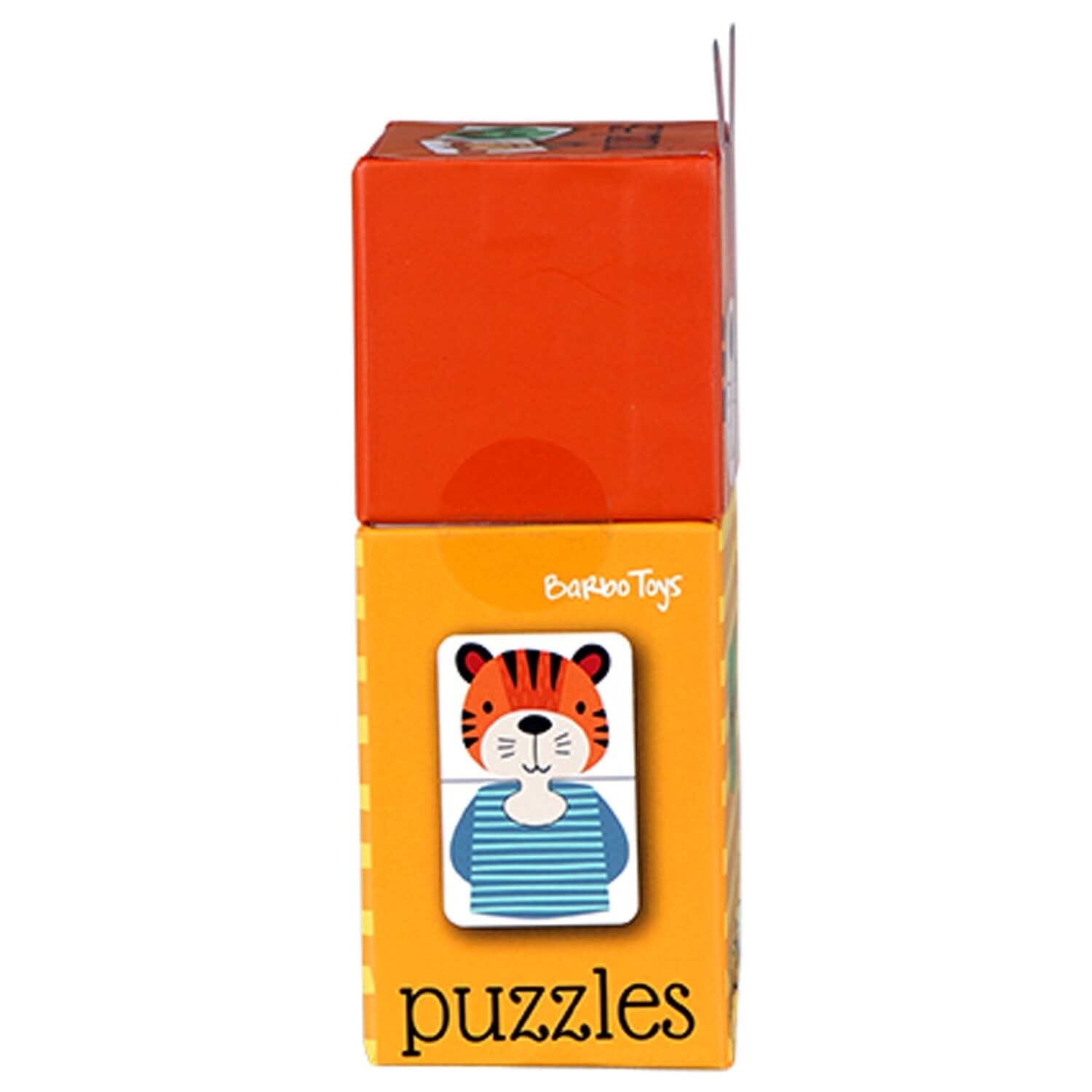 Barbo Toys Tiger- 6 Puzzles a 2 Teile Spiele BARBO TOYS