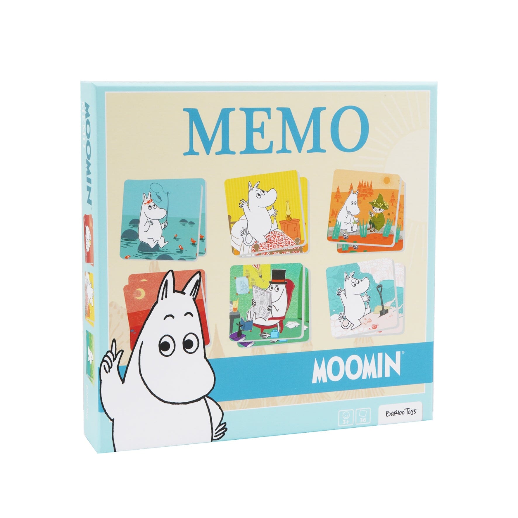 BARBO TOYS Moomin Memo – 36 Karten Spiele BARBO TOYS