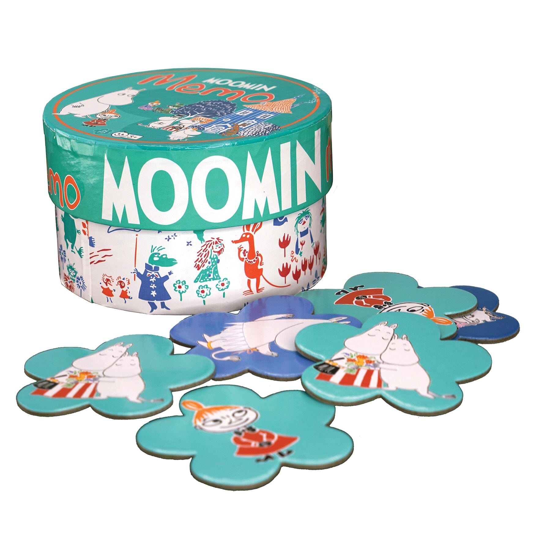 BARBO TOYS Moomin Memo in Runddose Spiele BARBO TOYS
