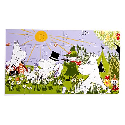 Barbo Toys Moomin - ©Moomin Characters Mumin - Deko-Puzzle - Mumin und Muminmamma Spiele BARBO TOYS