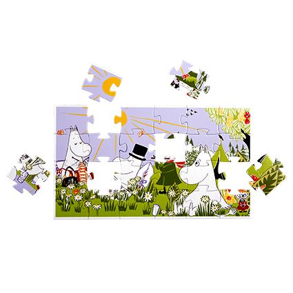 Barbo Toys Moomin - ©Moomin Characters Mumin - Deko-Puzzle - Mumin und Muminmamma Spiele BARBO TOYS