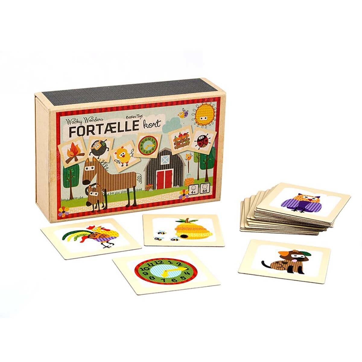 Barbo Toys Wacky Wonders Storytelling Cards Fortaelle kort Spiele BARBO TOYS