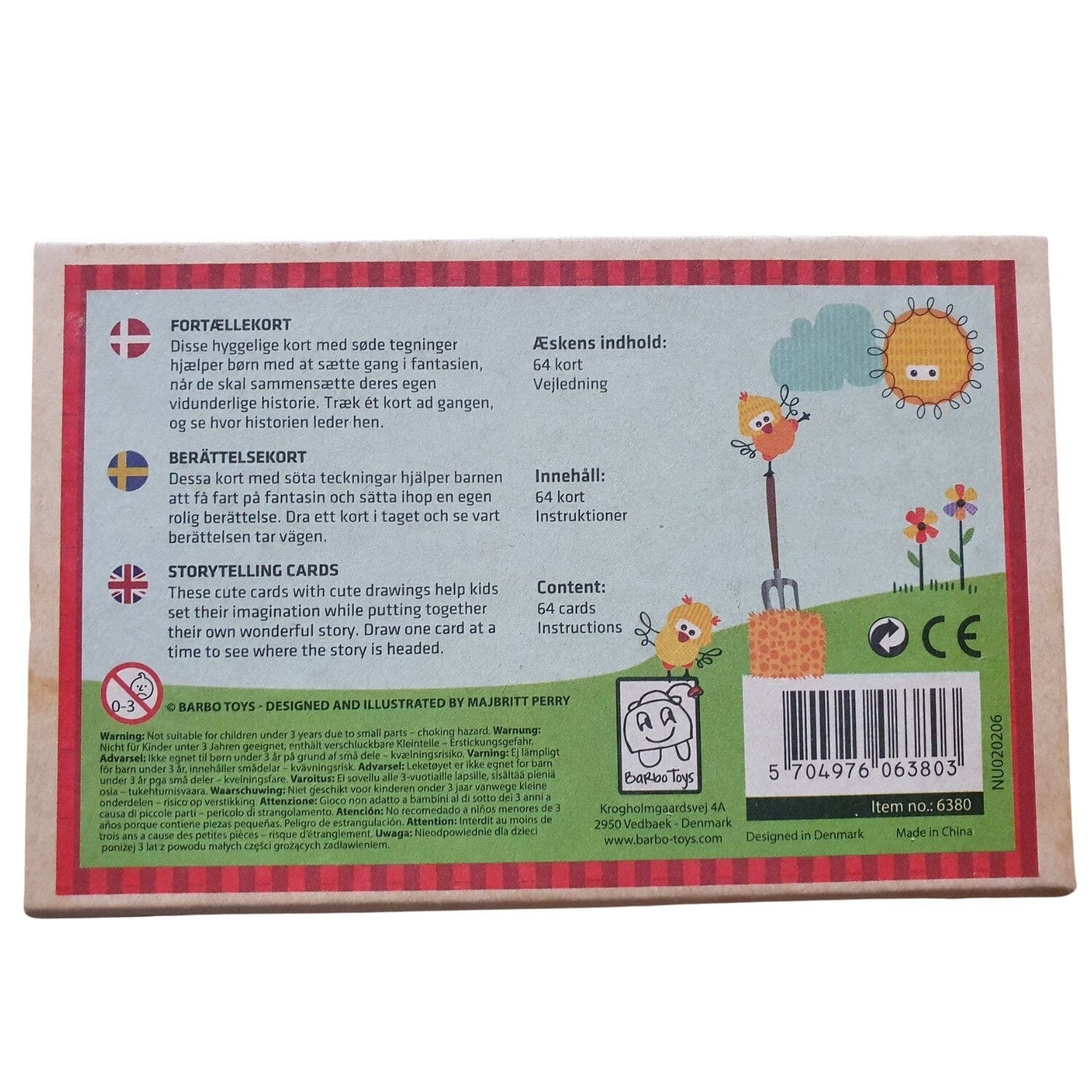 Barbo Toys Wacky Wonders Storytelling Cards Fortaelle kort Spiele BARBO TOYS