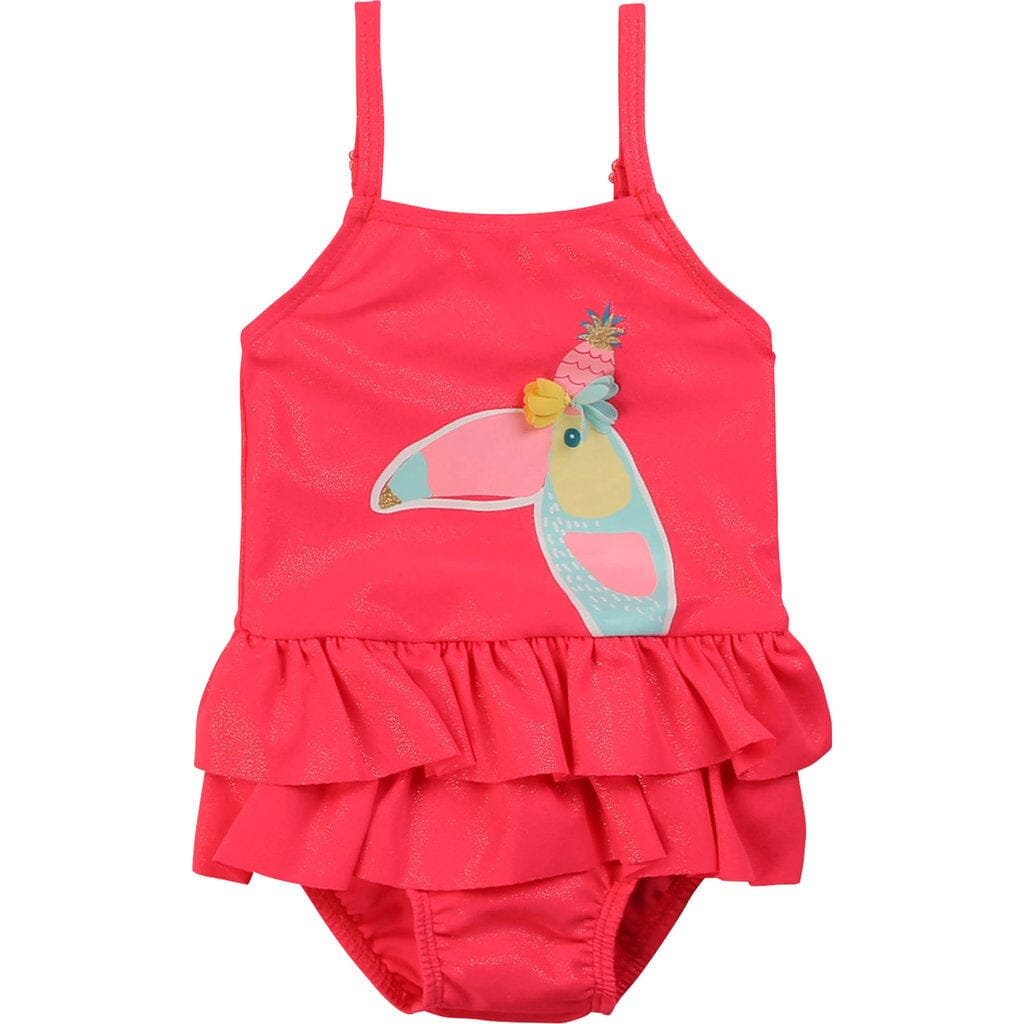 Billieblush Badeanzug rosa Tukan Badeanzüge Billieblush