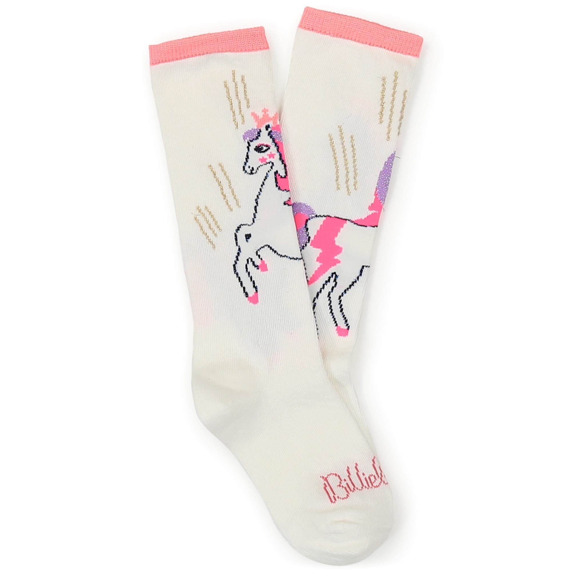 Billieblush Socken Einhorn weiß Socken Billieblush
