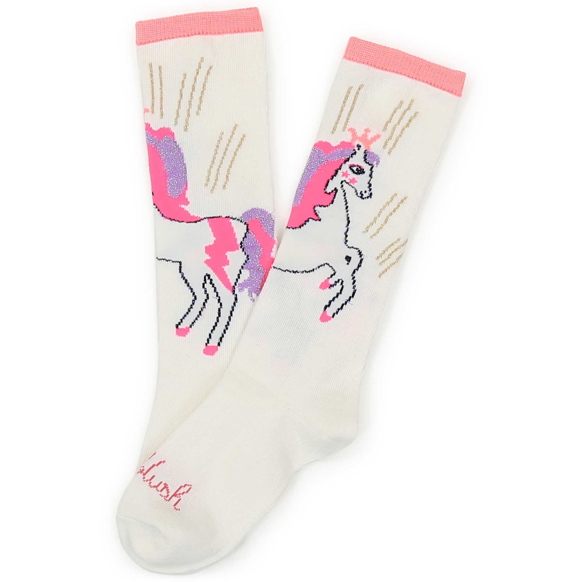 Billieblush Socken Einhorn weiß Socken Billieblush