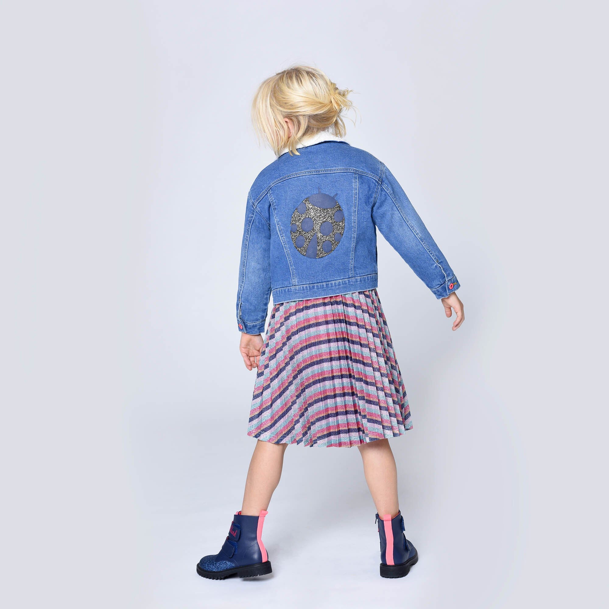 Billieblush Faltenrock bund metallisch glitzernd Röcke Billieblush