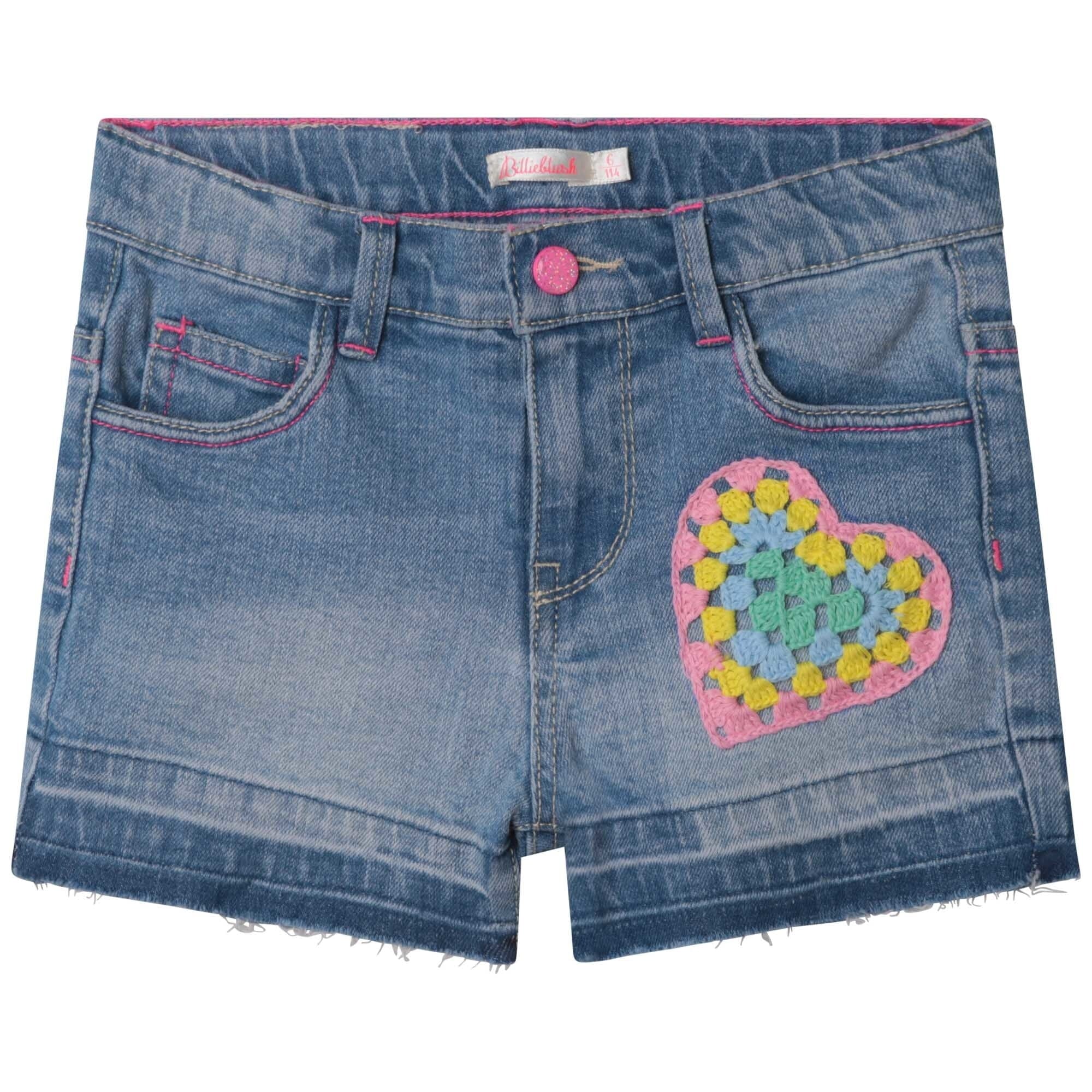 Billieblush coole Jeans Shorts blau Shorts Billieblush