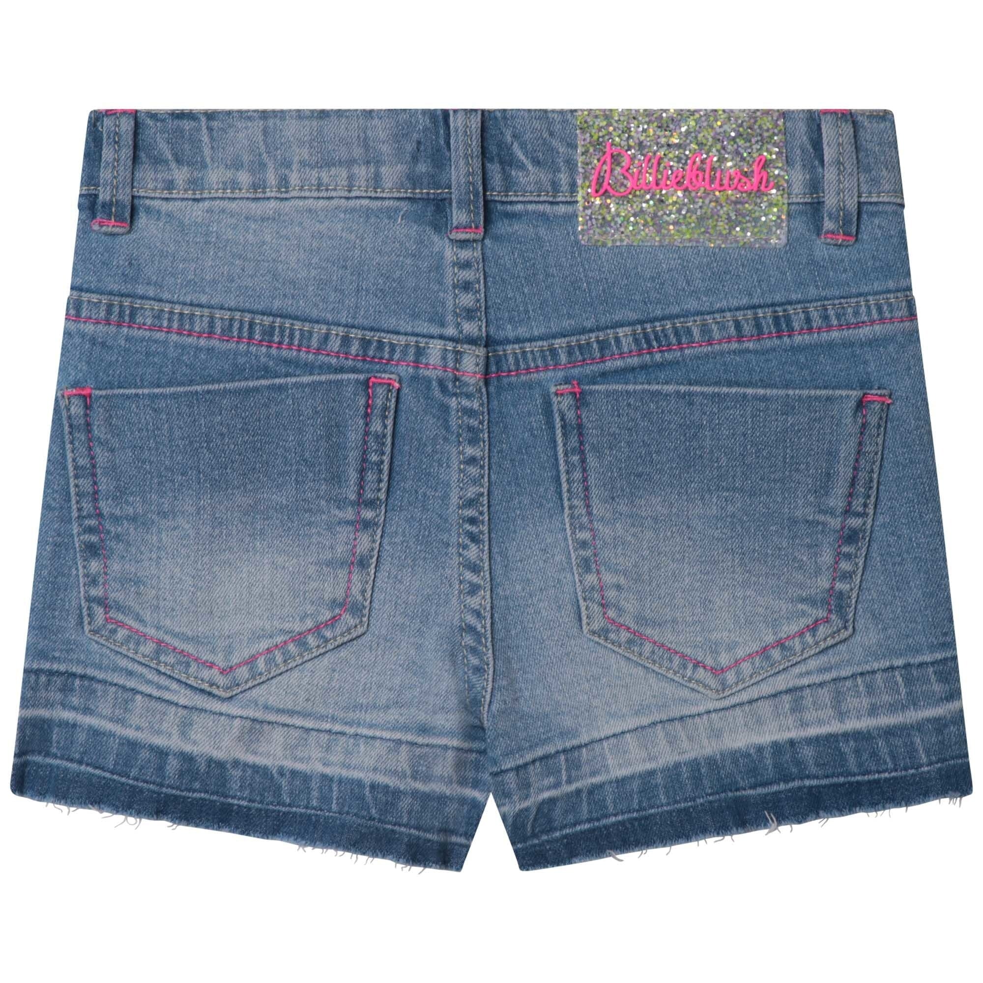 Billieblush coole Jeans Shorts blau Shorts Billieblush
