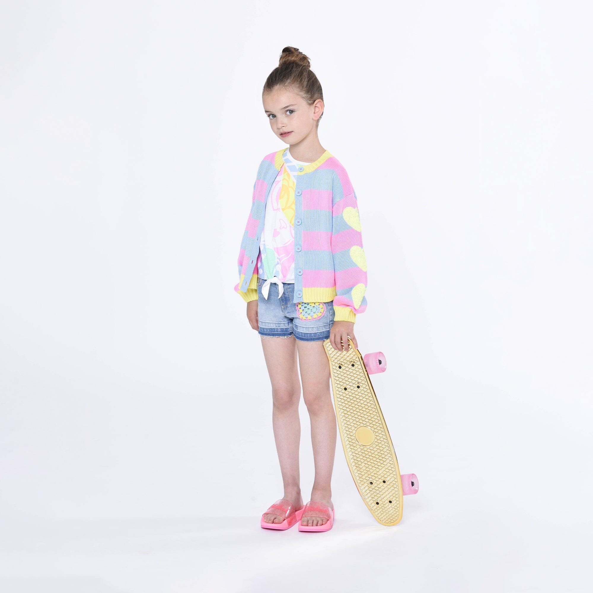 Billieblush coole Jeans Shorts blau Shorts Billieblush