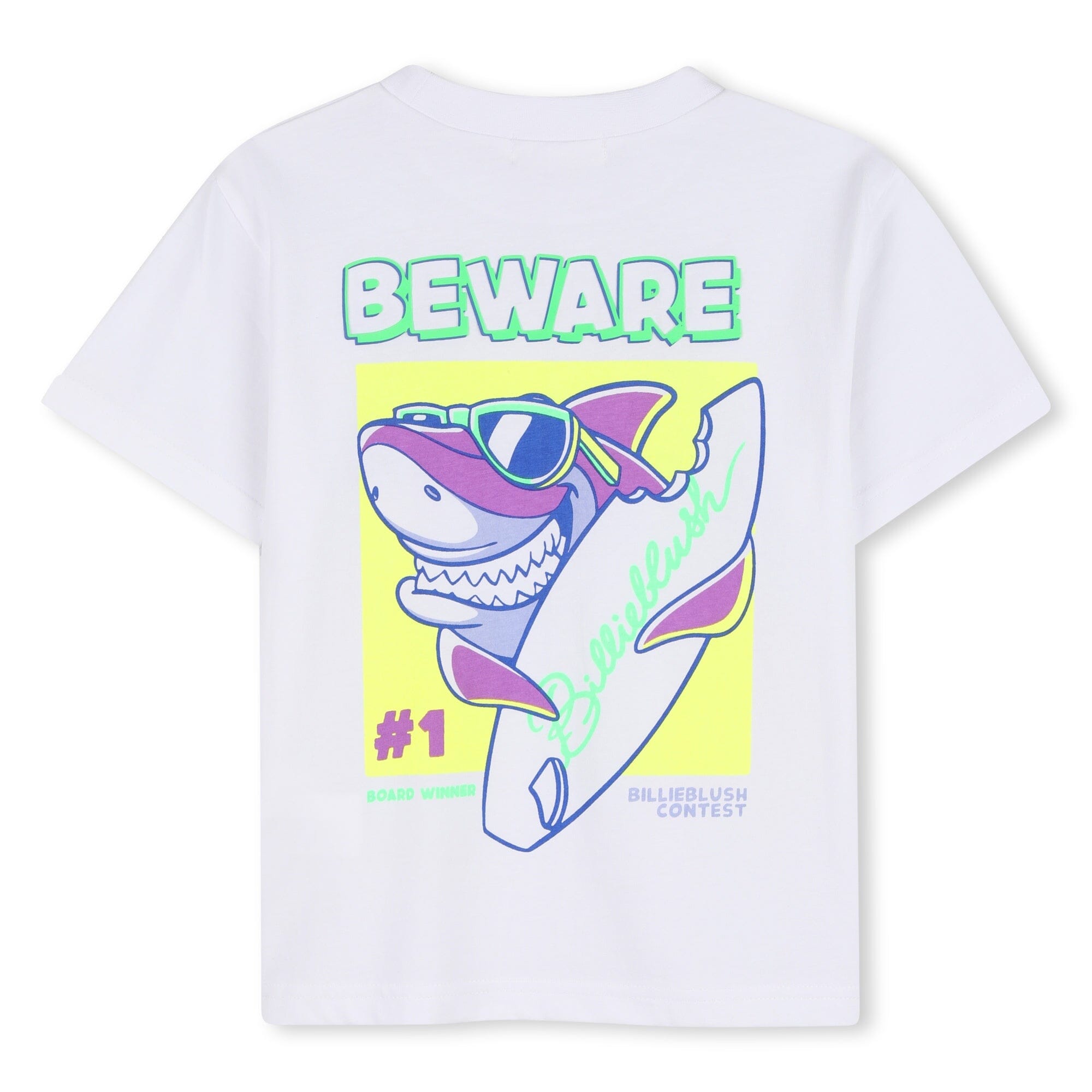 BILLIEBLUSH Jungen Kurzarm-T-Shirt – Weiß „Have A Break“ T-Shirt Billieblush