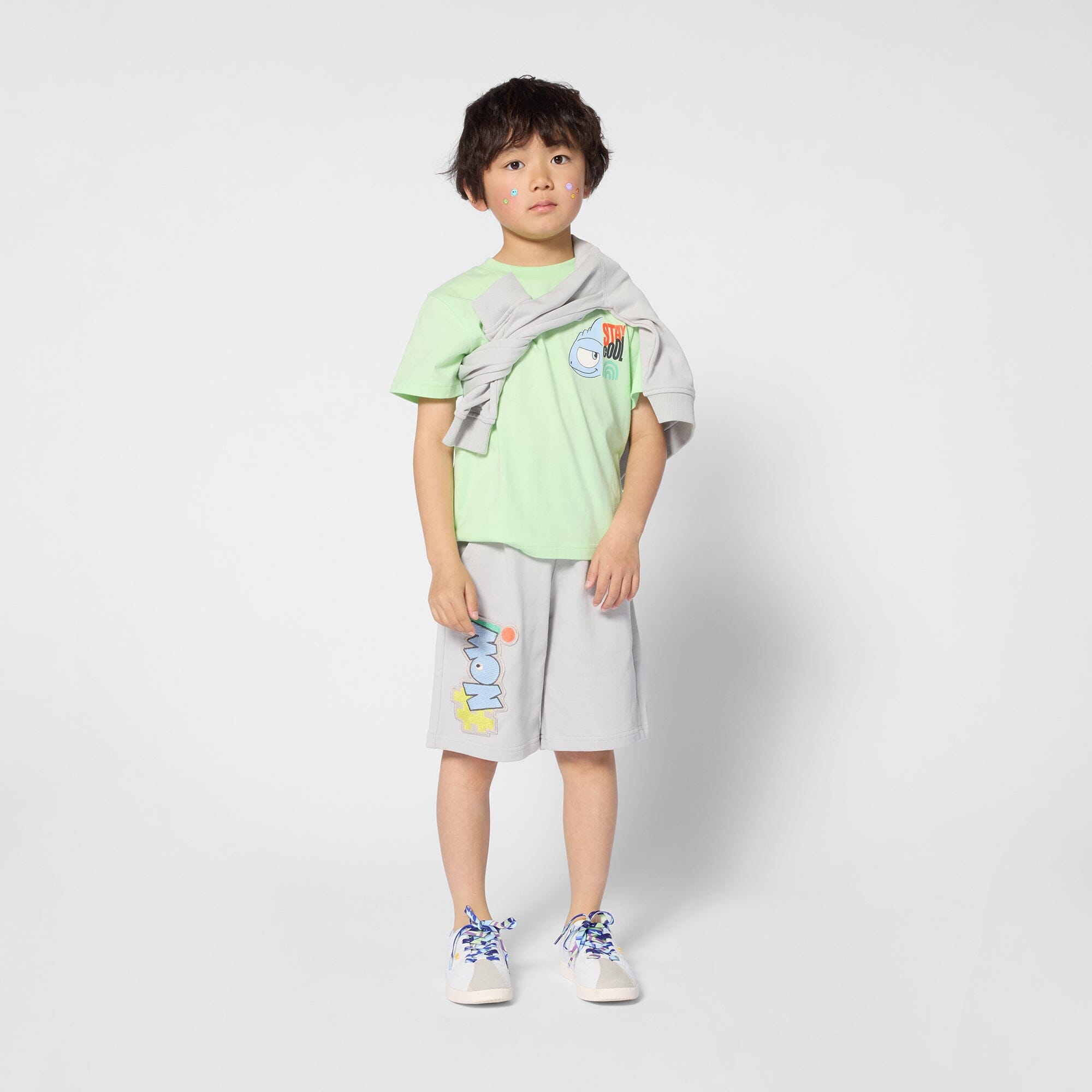 Billieblush Jungen T-Shirt -Stay Cool-in hellgrün mit großem Rückenprint T-Shirt Billieblush