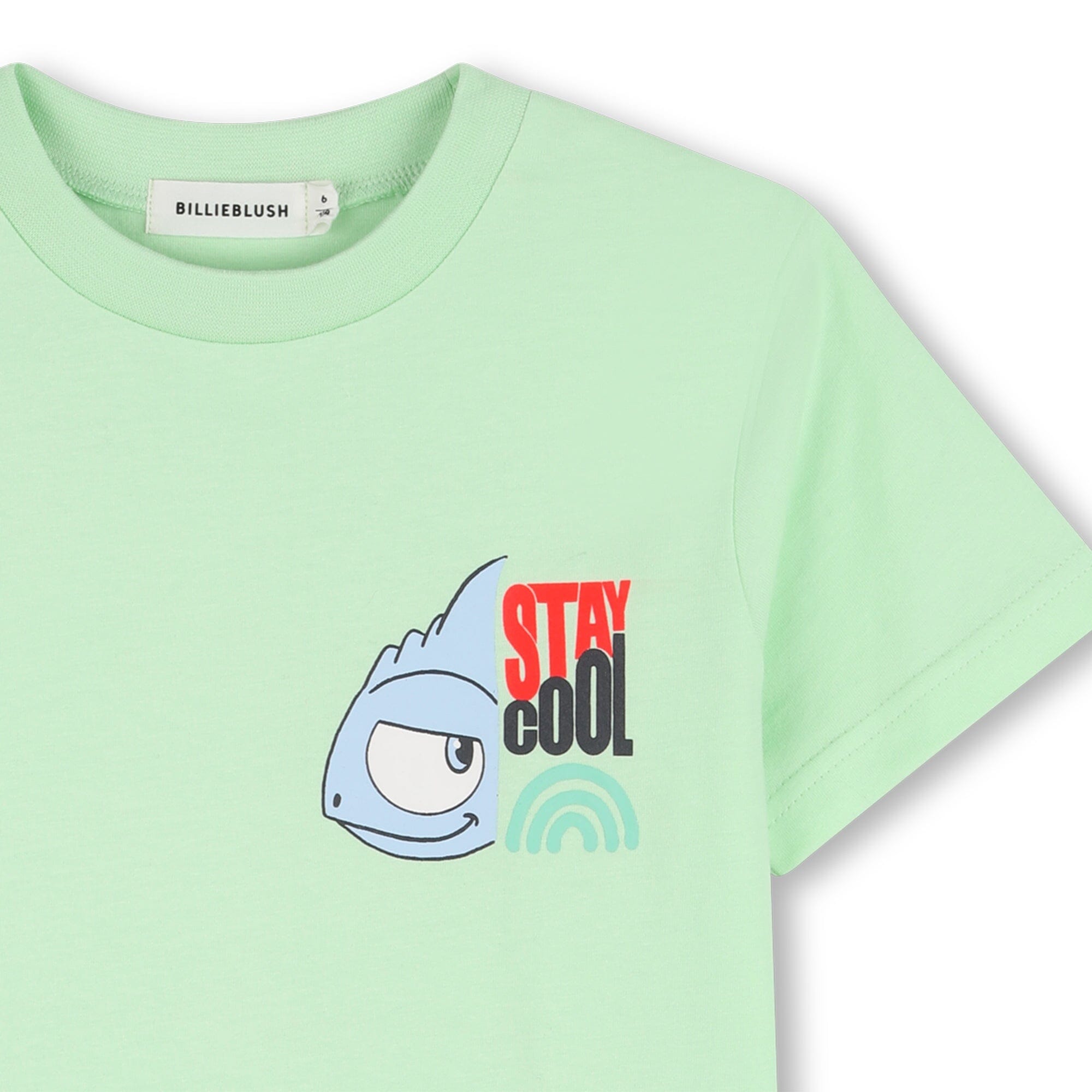 Billieblush Jungen T-Shirt -Stay Cool-in hellgrün mit großem Rückenprint T-Shirt Billieblush