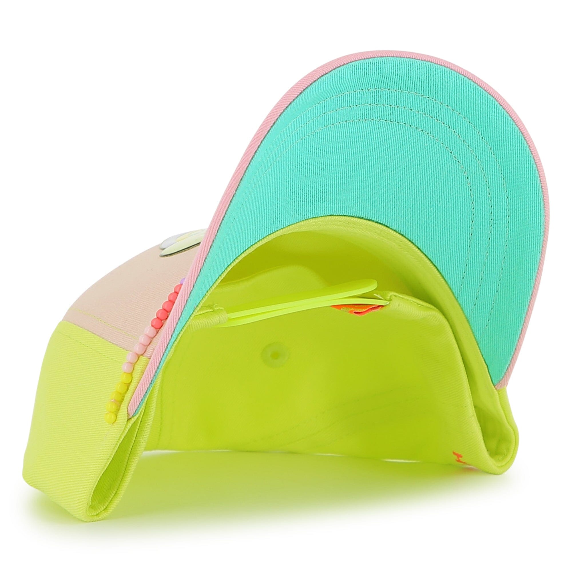 Billieblush Kappe mit Perlen – bunt Sonnenhut Billieblush