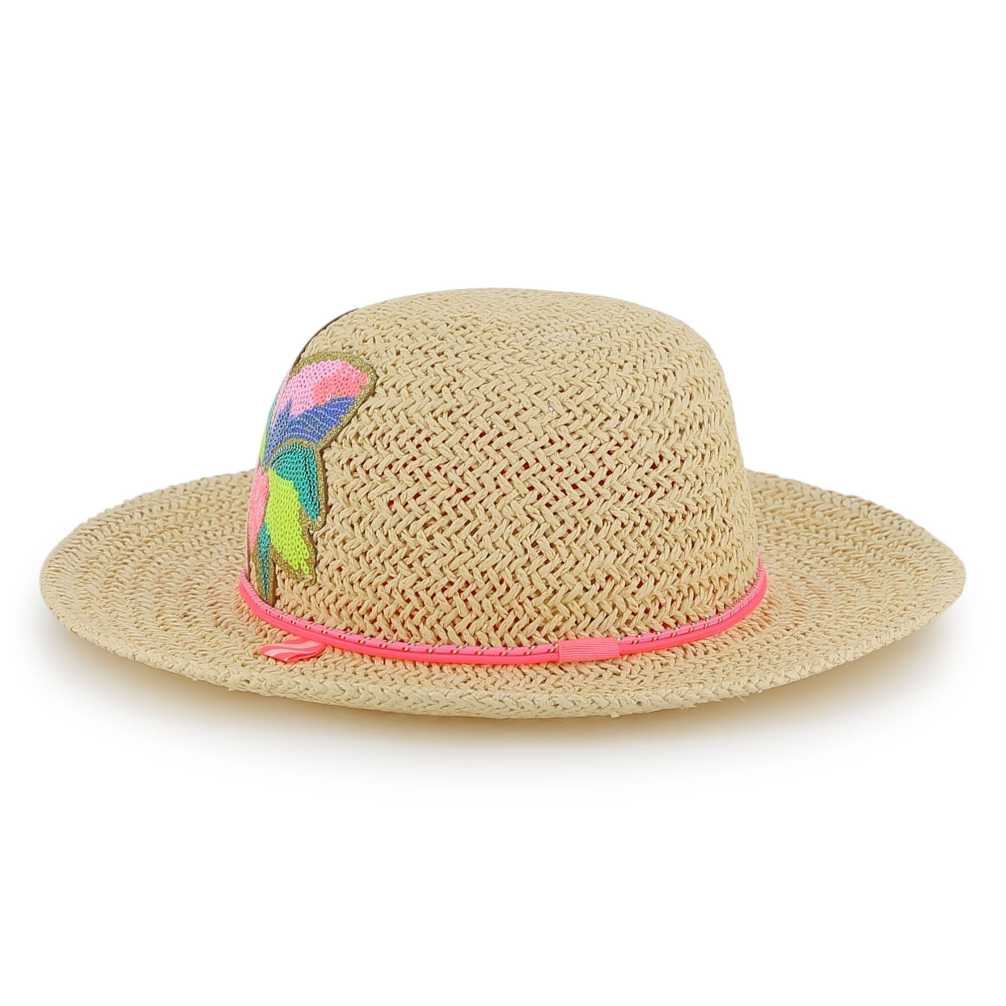 Billieblush Kids Sommerhut mit Pailletten – Bunt Sonnenhut Billieblush