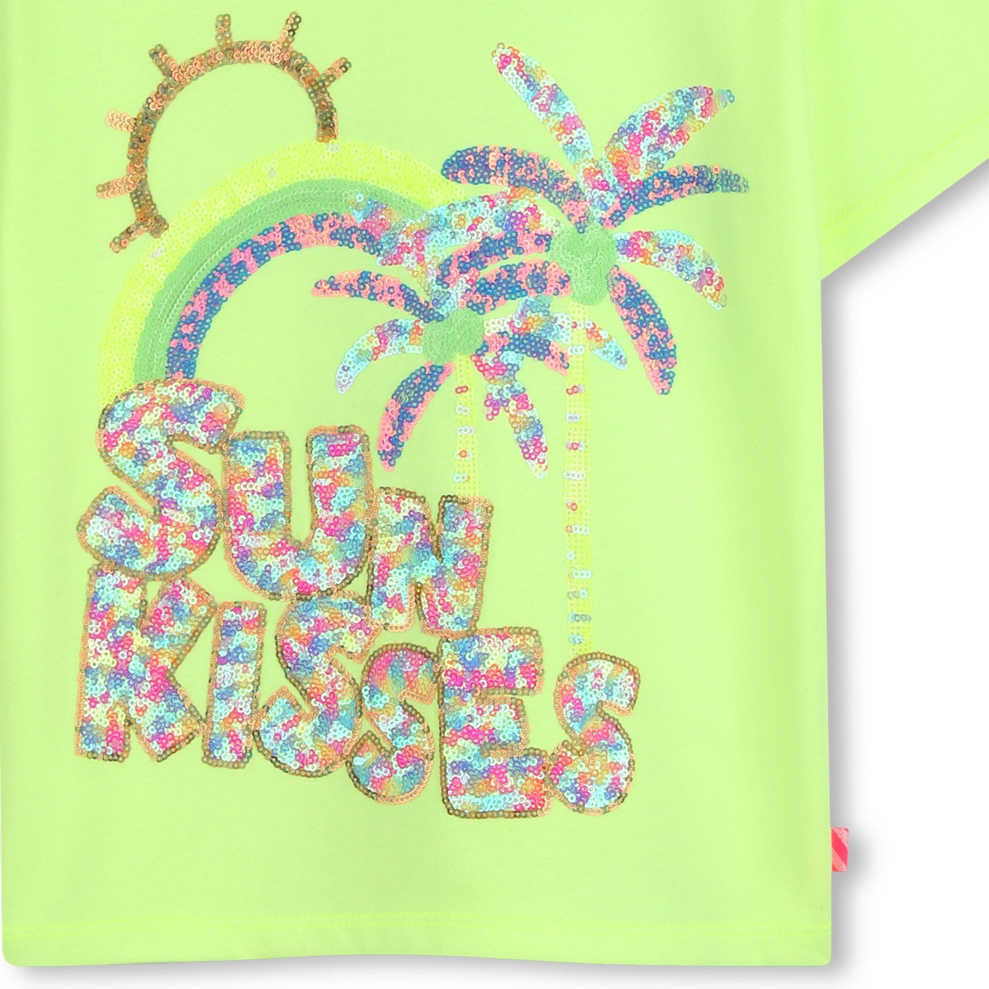 Billieblush Kids T-Shirt „Sun Kisses“ – Grüne Zitrone T-Shirt Billieblush