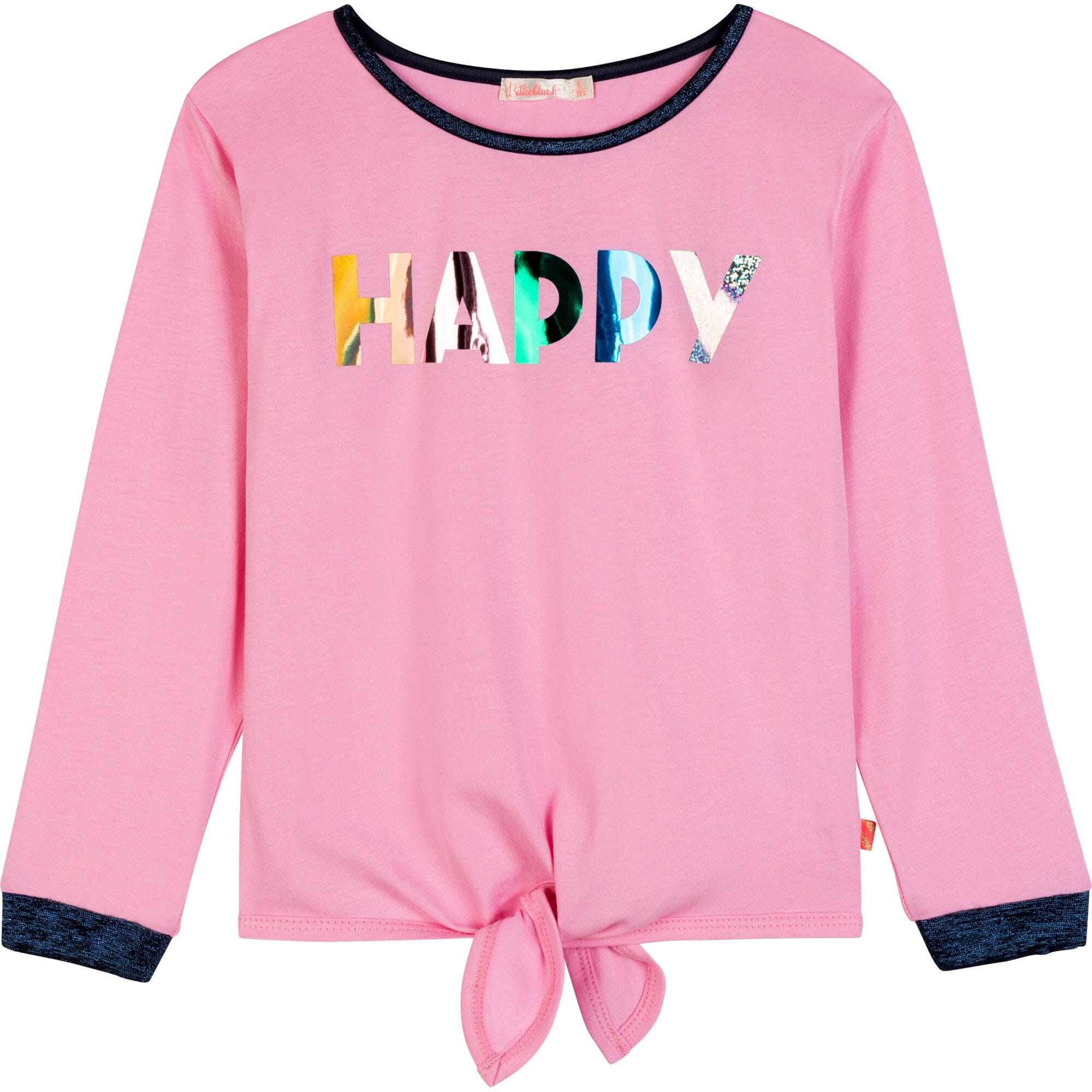 Billieblush Longsleeve HAPPY mit schillerndem Print Langarmshirt Billieblush