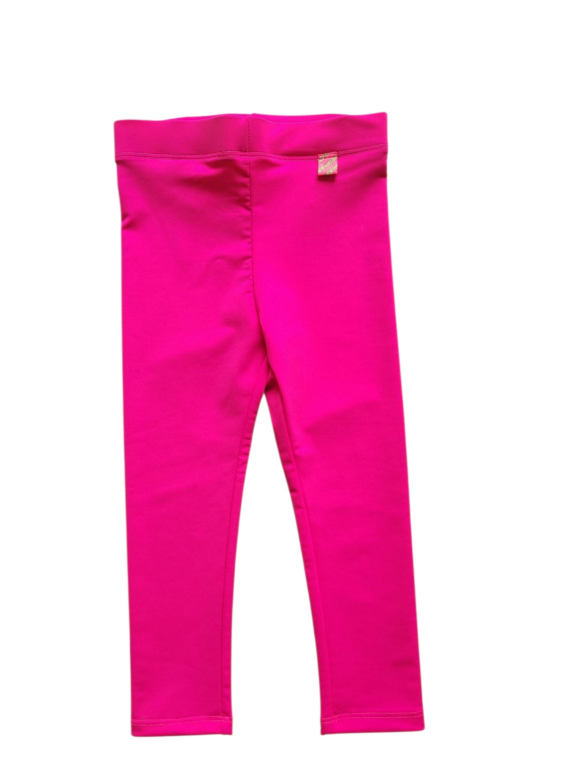 Billieblush Leggings – knallpink mit Logo-Print Leggings Billieblush