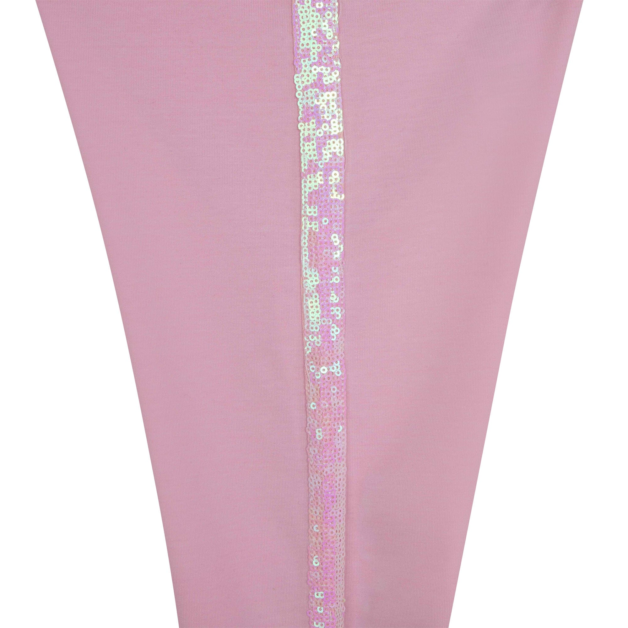 Billieblush Leggings rosa mit Pailletten-Bändern an der Seite Leggings Billieblush